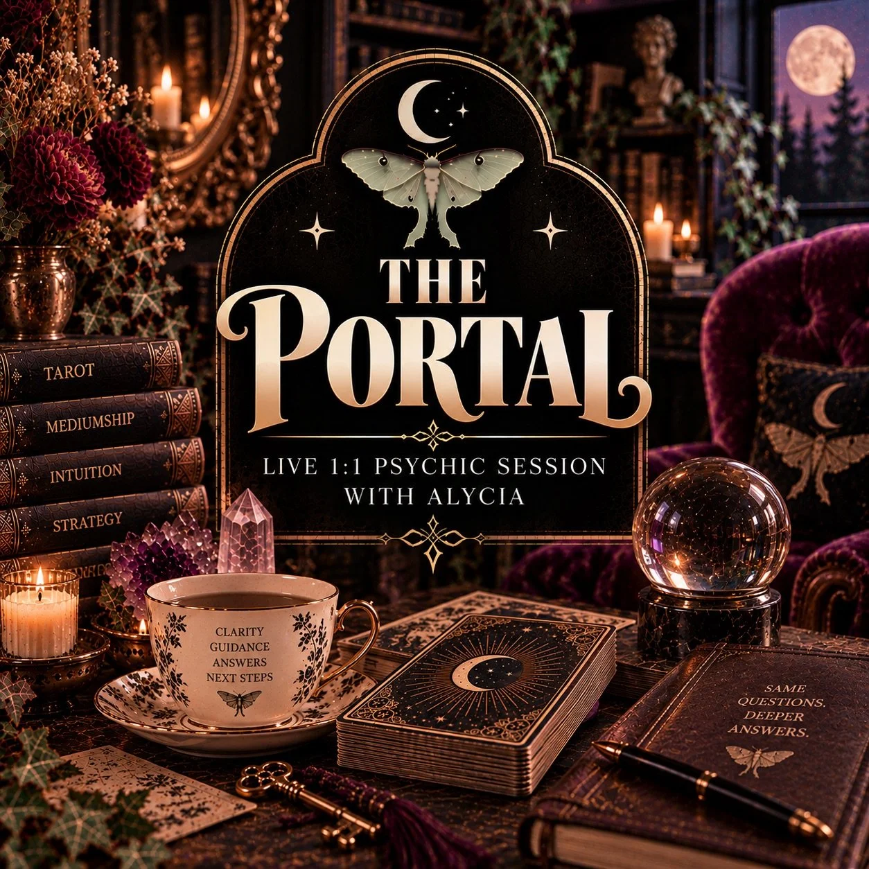 The Portal — Live 1:1 Psychic Session with Alycia