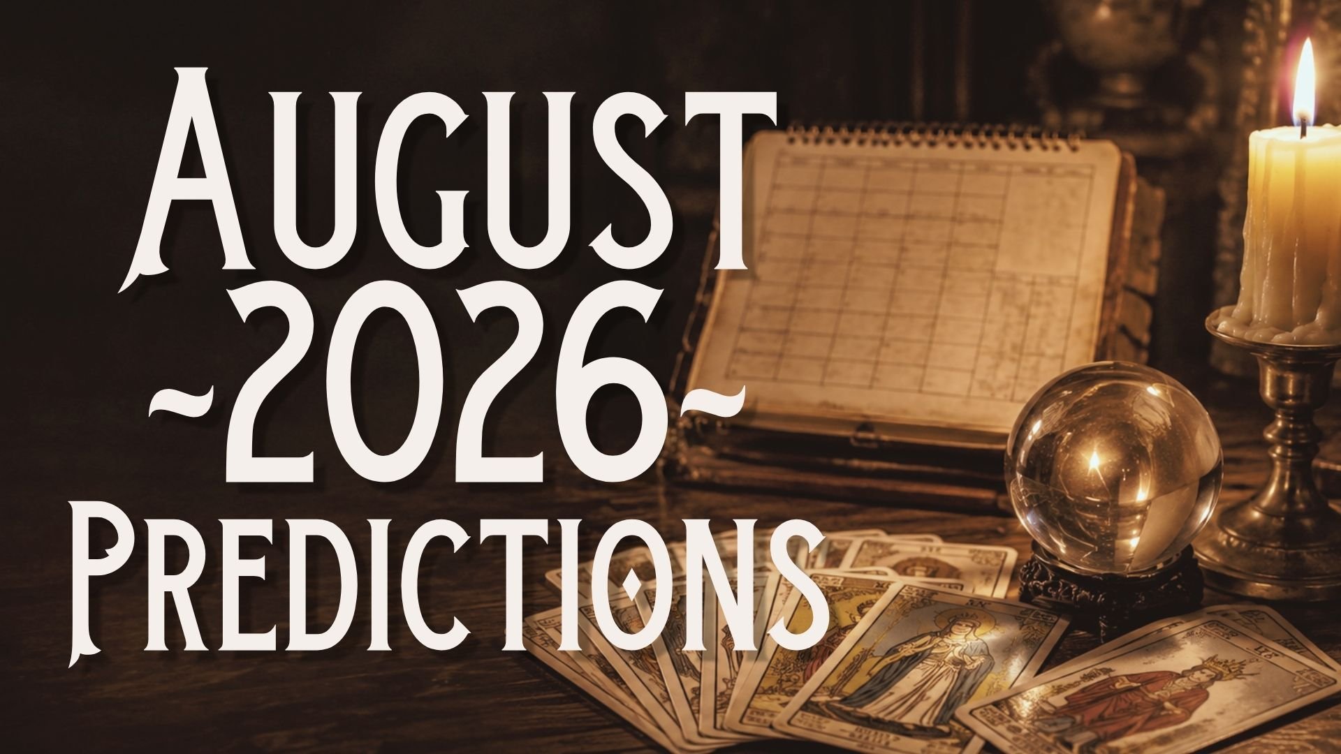 August 2026 Predictions