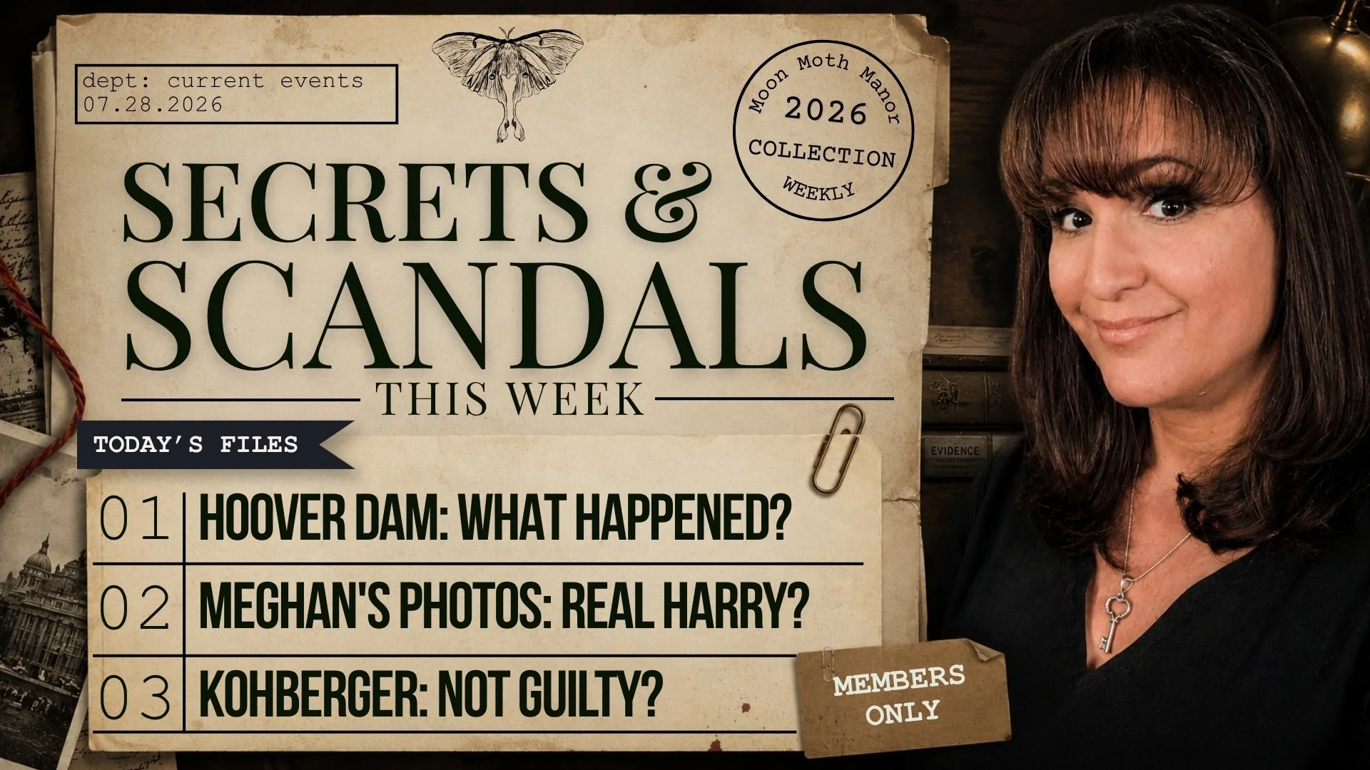 Secrets &amp; Scandals LIVE – 7/28/26