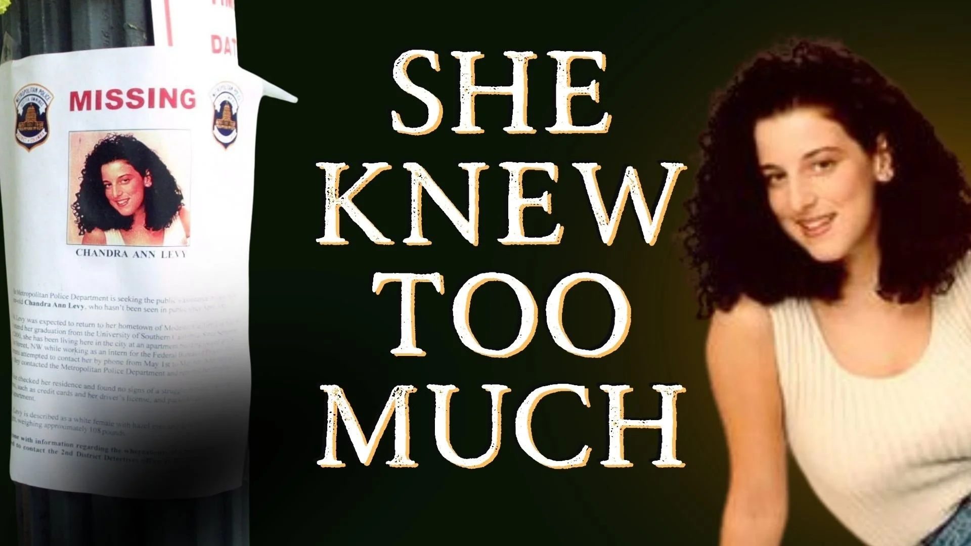 FIXED Chandra Levy: Did The CIA Silence Her For Good?
