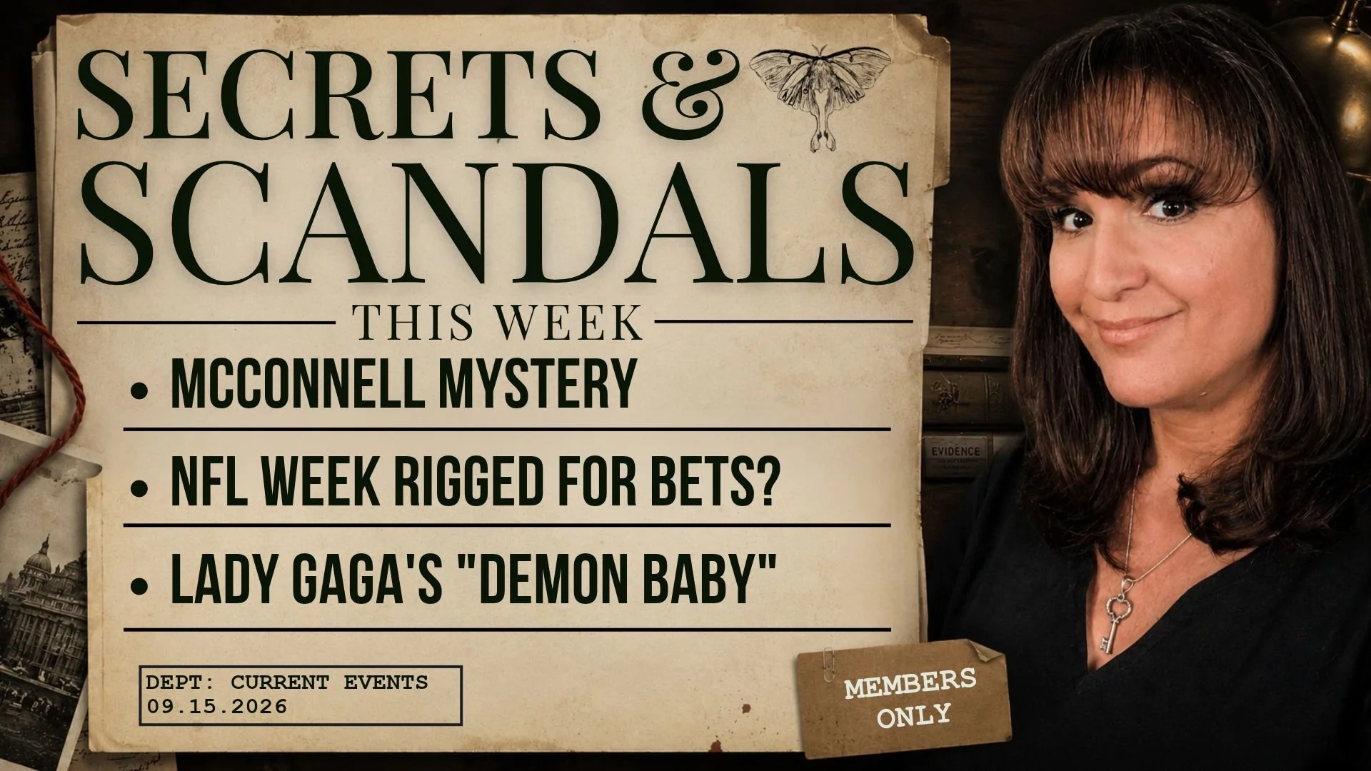 Secrets &amp; Scandals LIVE – 9/15/26