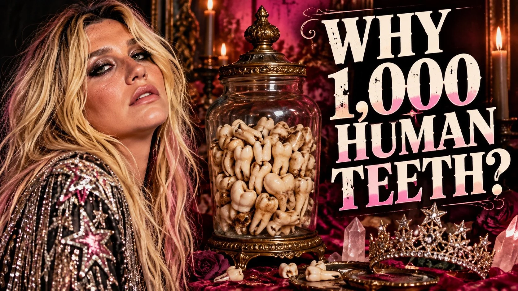 Why Does Kesha Collect Human Teeth?