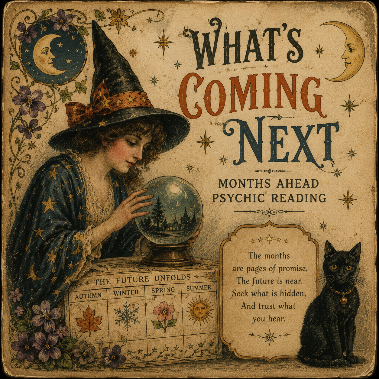 What's Coming | Months Ahead Psychic Reading