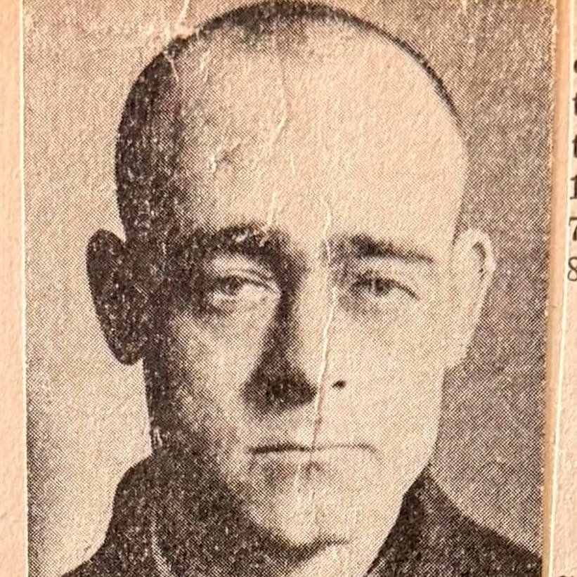 John Maddox Mug Shot A Relic from the Kentucky State Reformatory