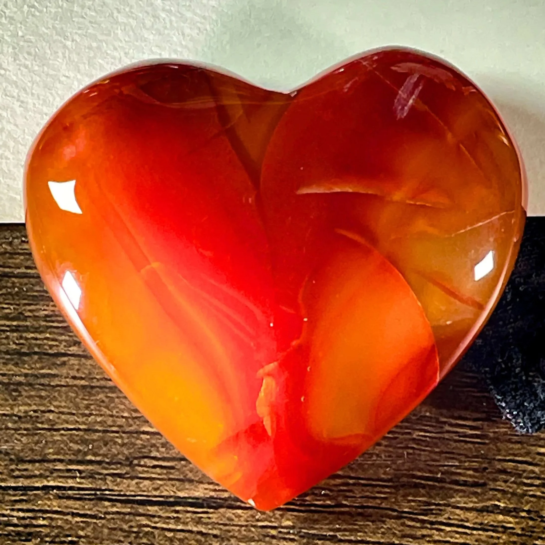 Carnelian Heart – Passion, Creativity & Courage