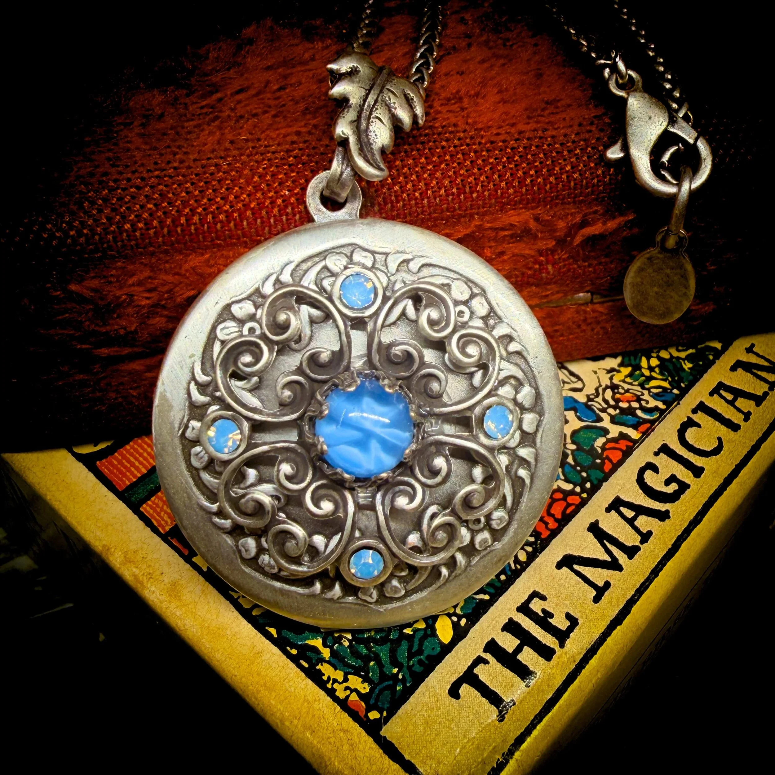 Star Sapphire Glass Locket for Wishes & Intuition 2.jpg