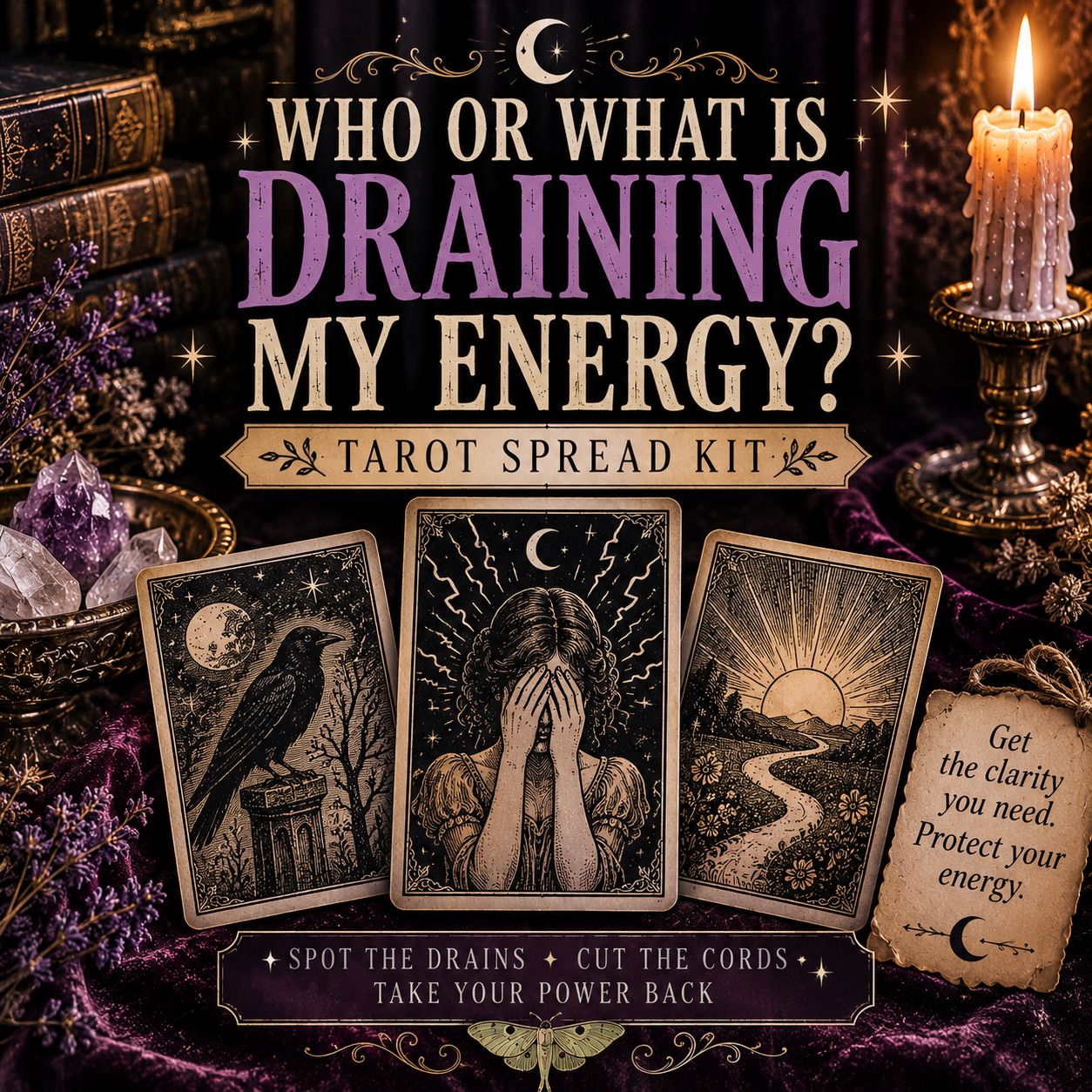 Who or What Is Draining My Energy?✨ (Digital Download)