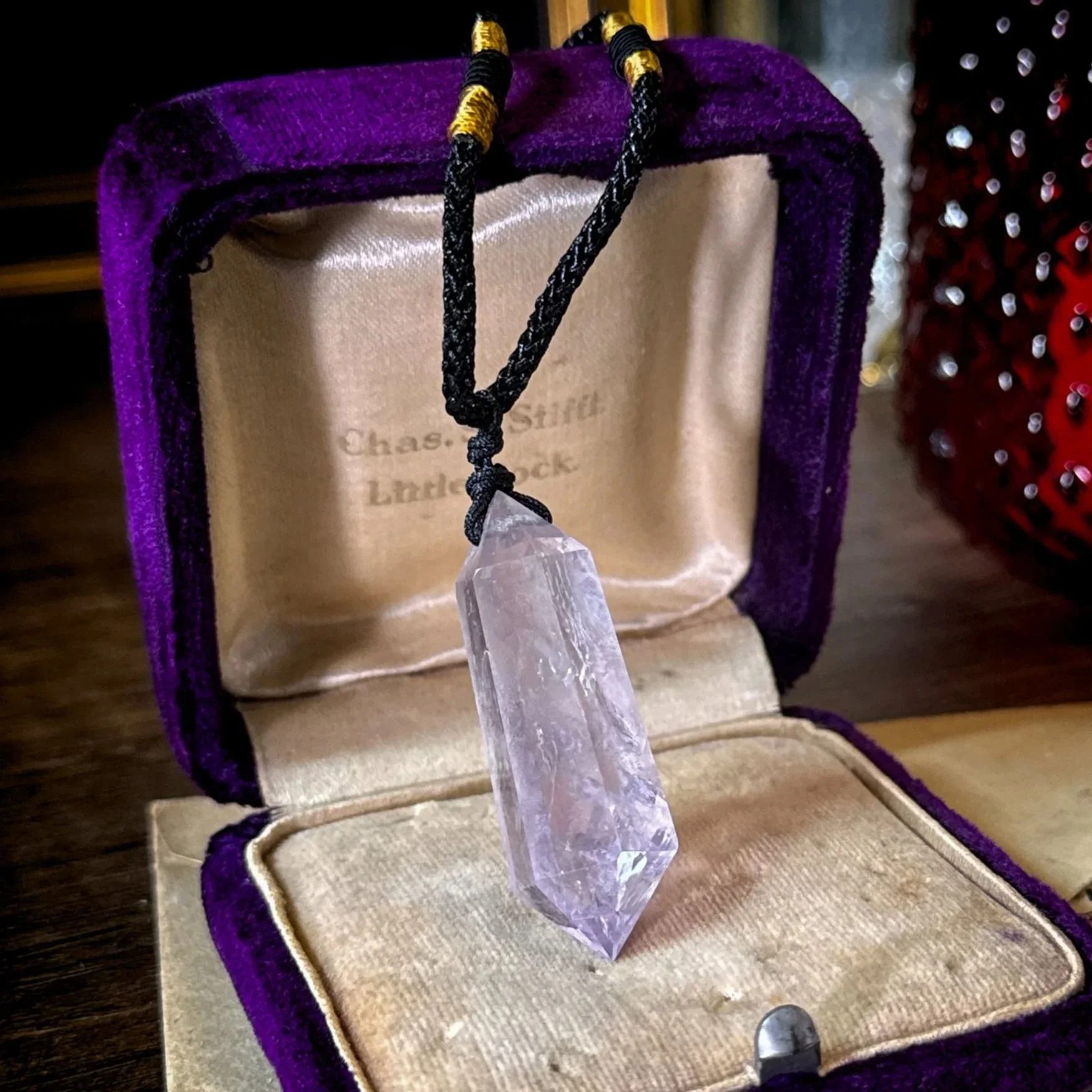 Amethyst Veilstone Necklace