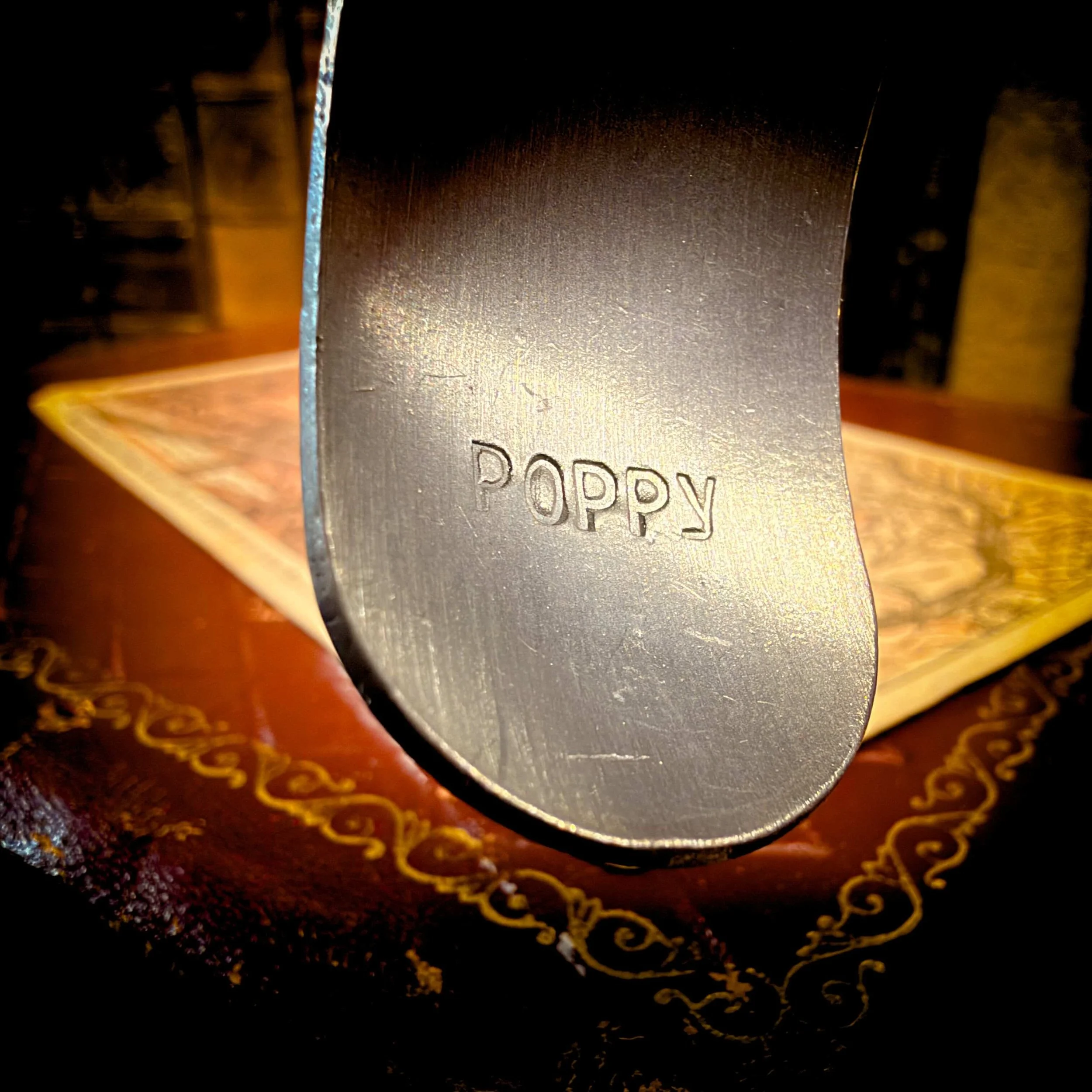 Pewter Poppy Leonard Pewter cuff made in Bolivia 6.jpg