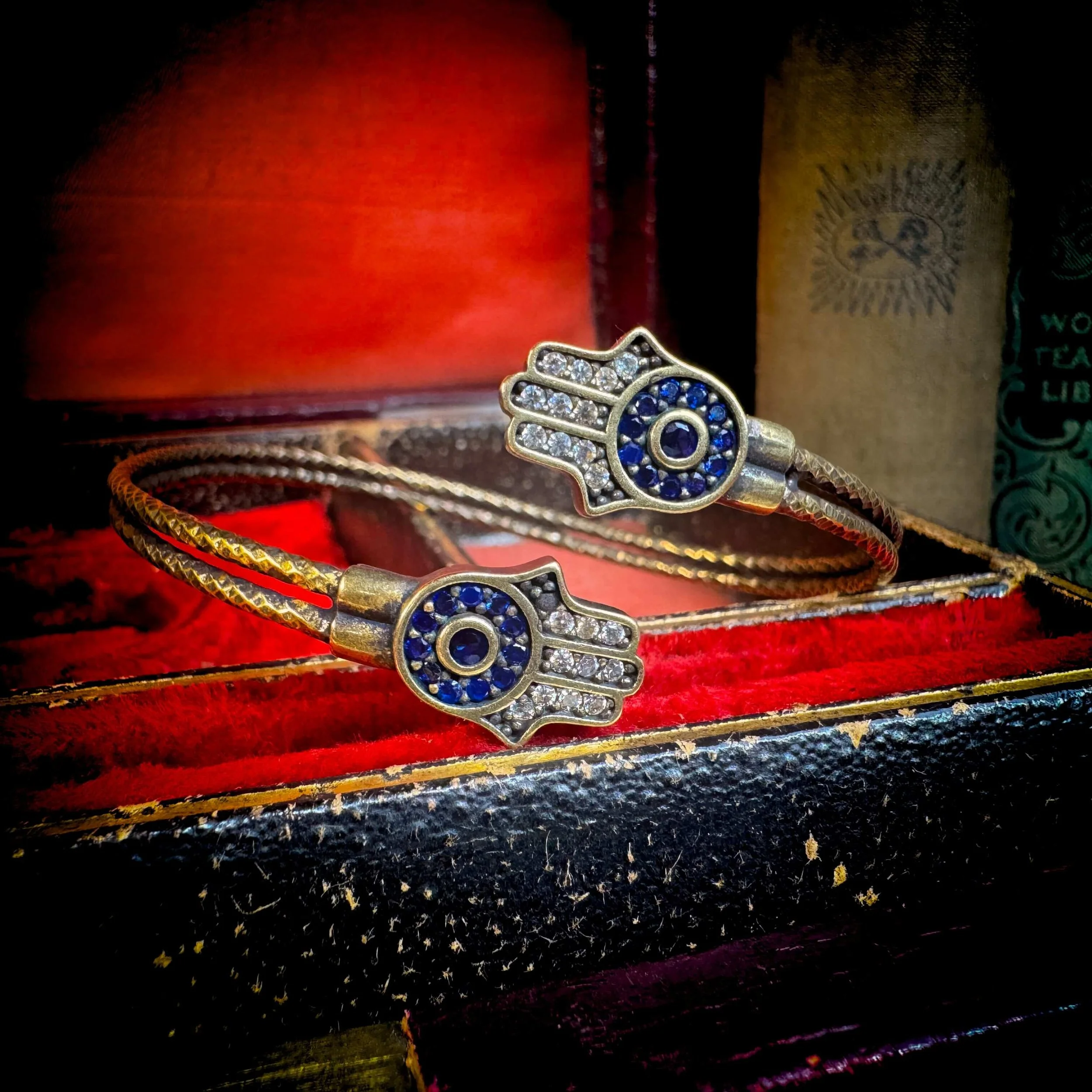 Hamsa Hand Bracelet – Evil Eye Protection Adjustable Bracelet