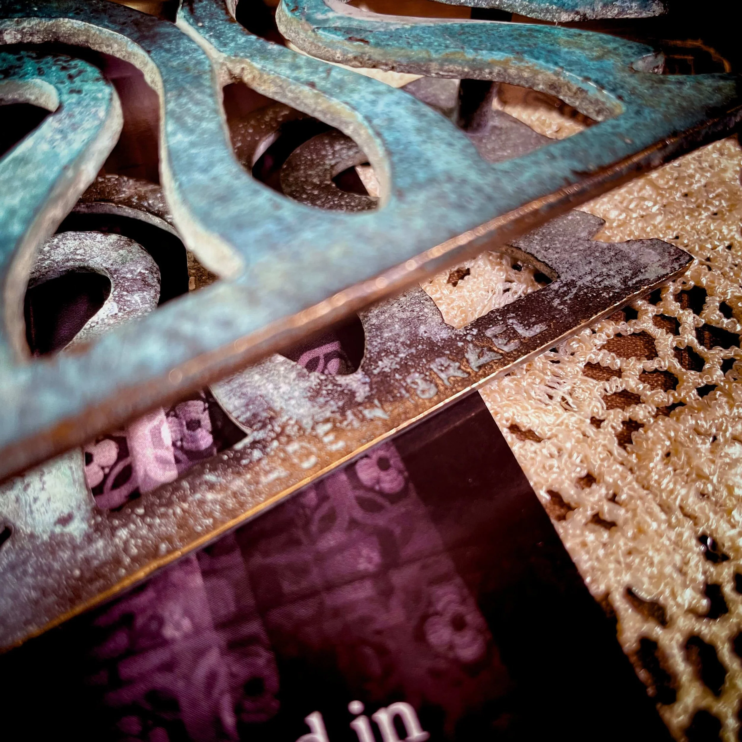 Quartz Wand Rest — Vintage Brass Bird Stand 1.jpg