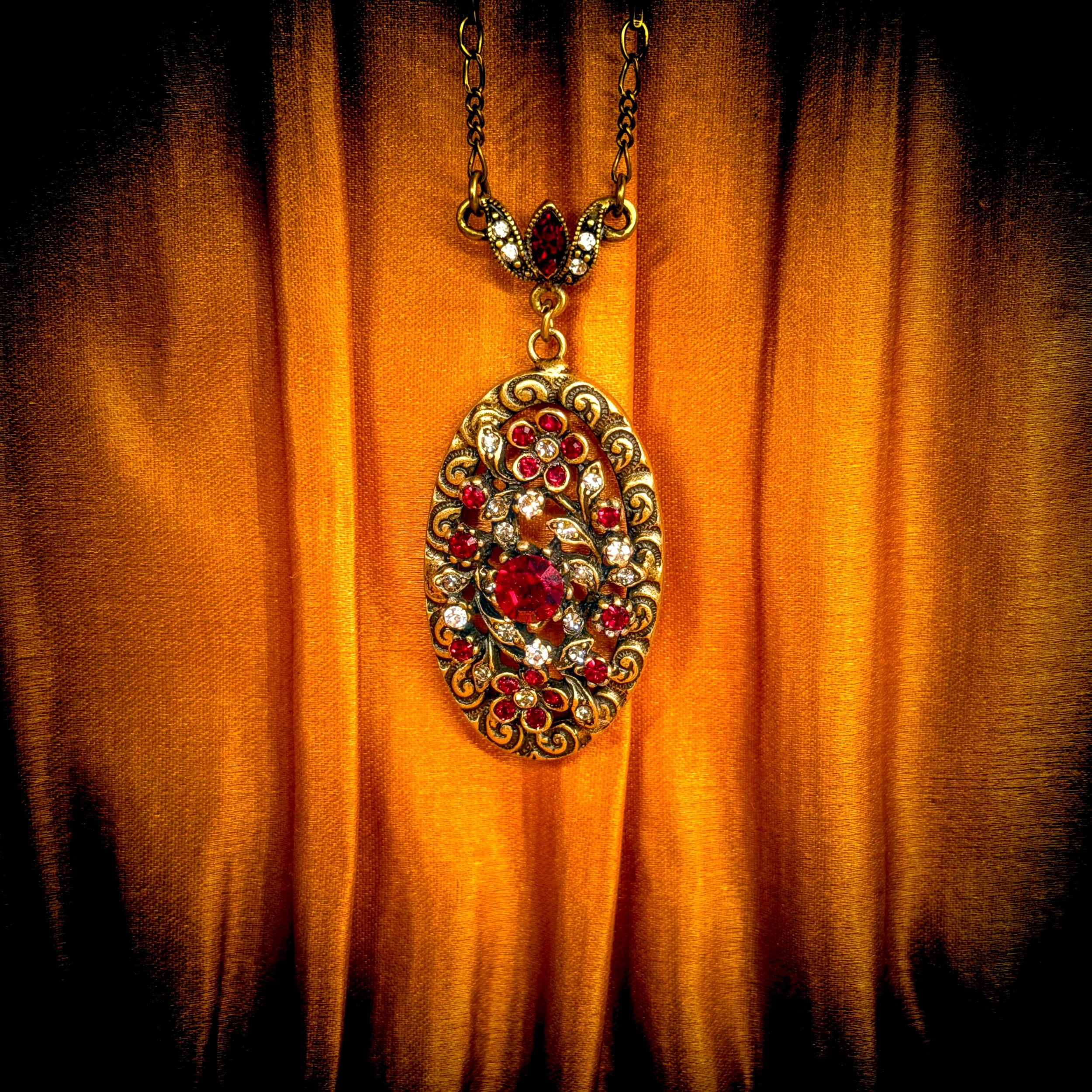 Victorian Garnet Floral Necklace 14.jpg