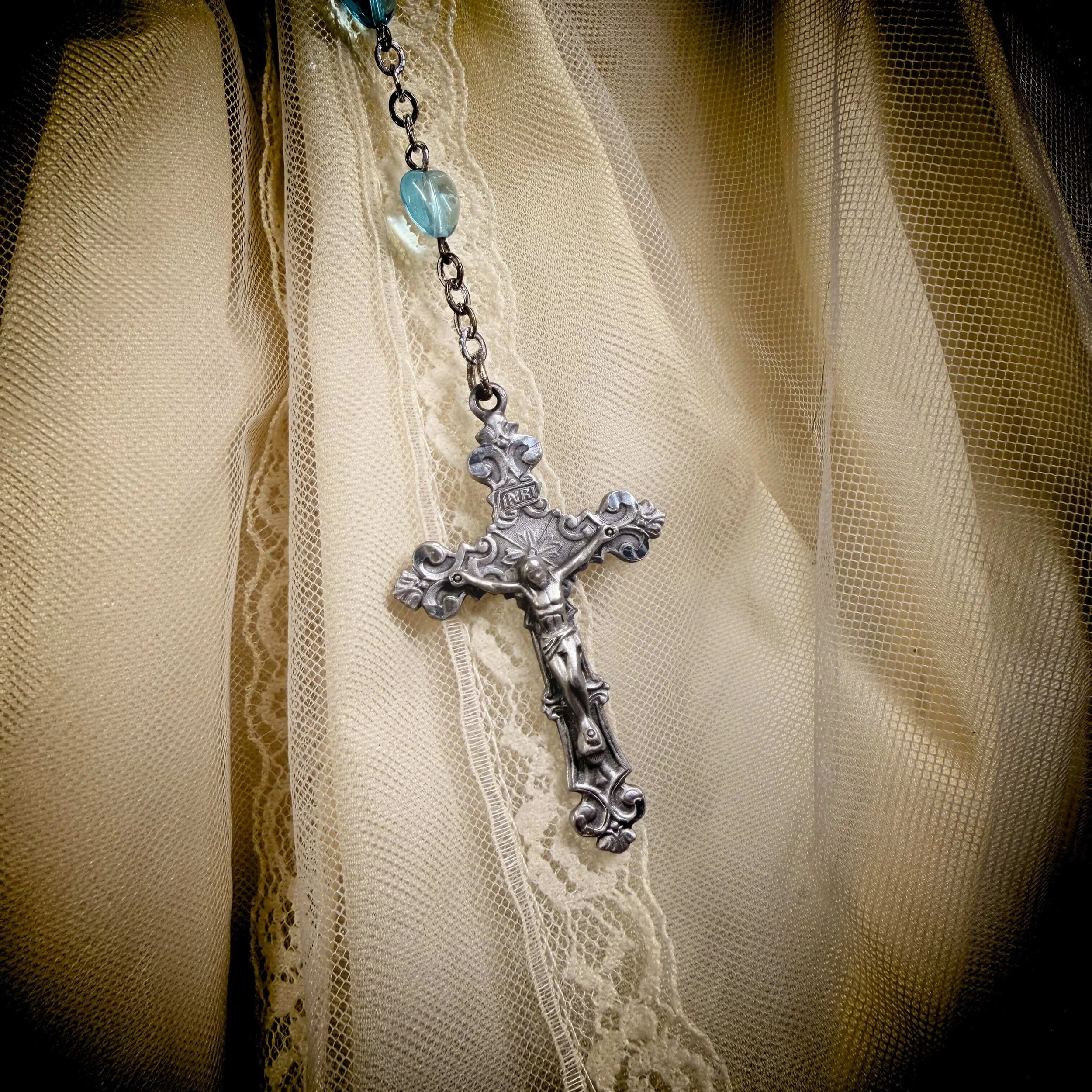 Lourdes Rosary Blue Heart Beads 7.jpg