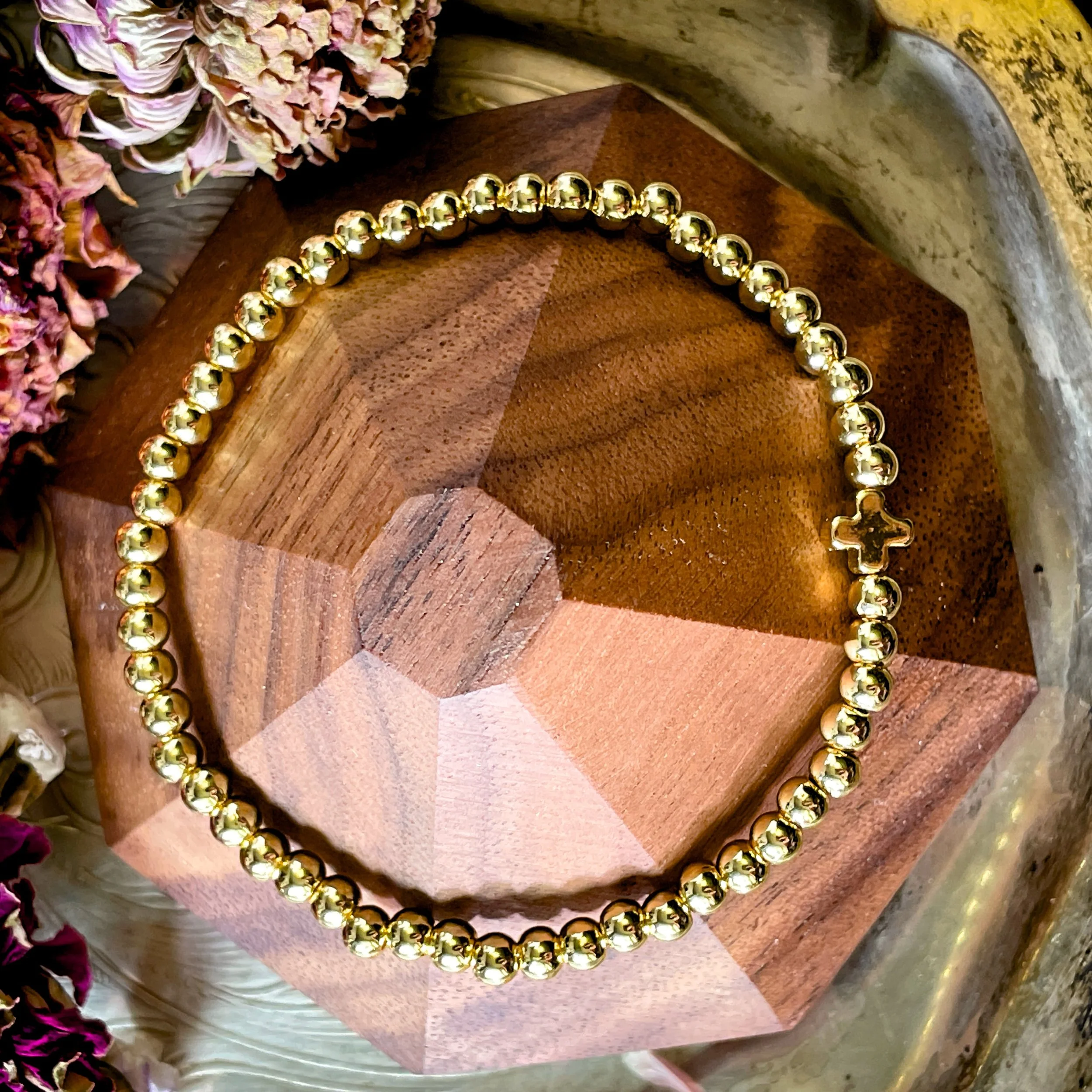 Faithline Gold Bead Bracelet 2.jpg