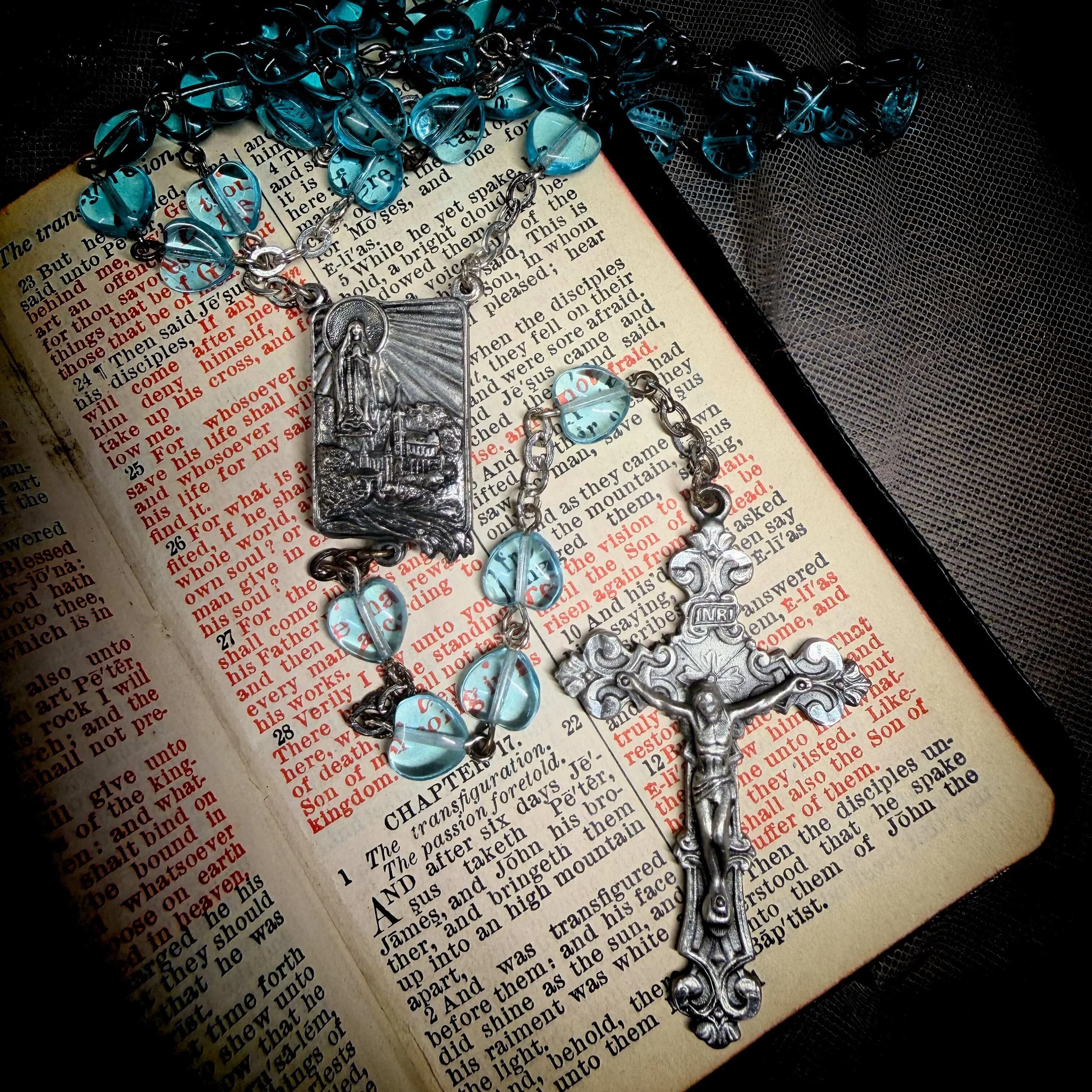Lourdes Rosary Blue Heart Beads 2.jpg