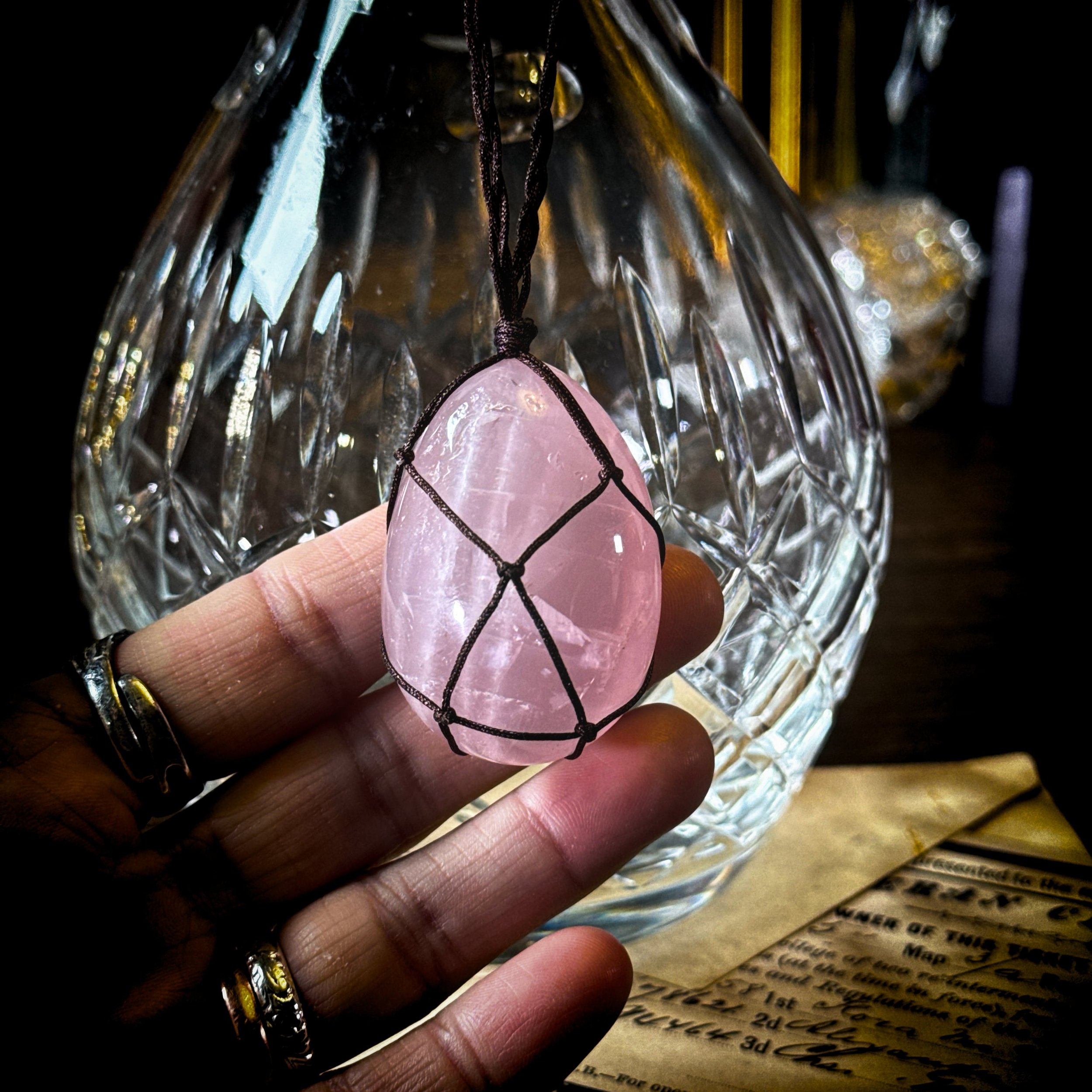 Rose Quartz Tumble Necklace 3.jpg