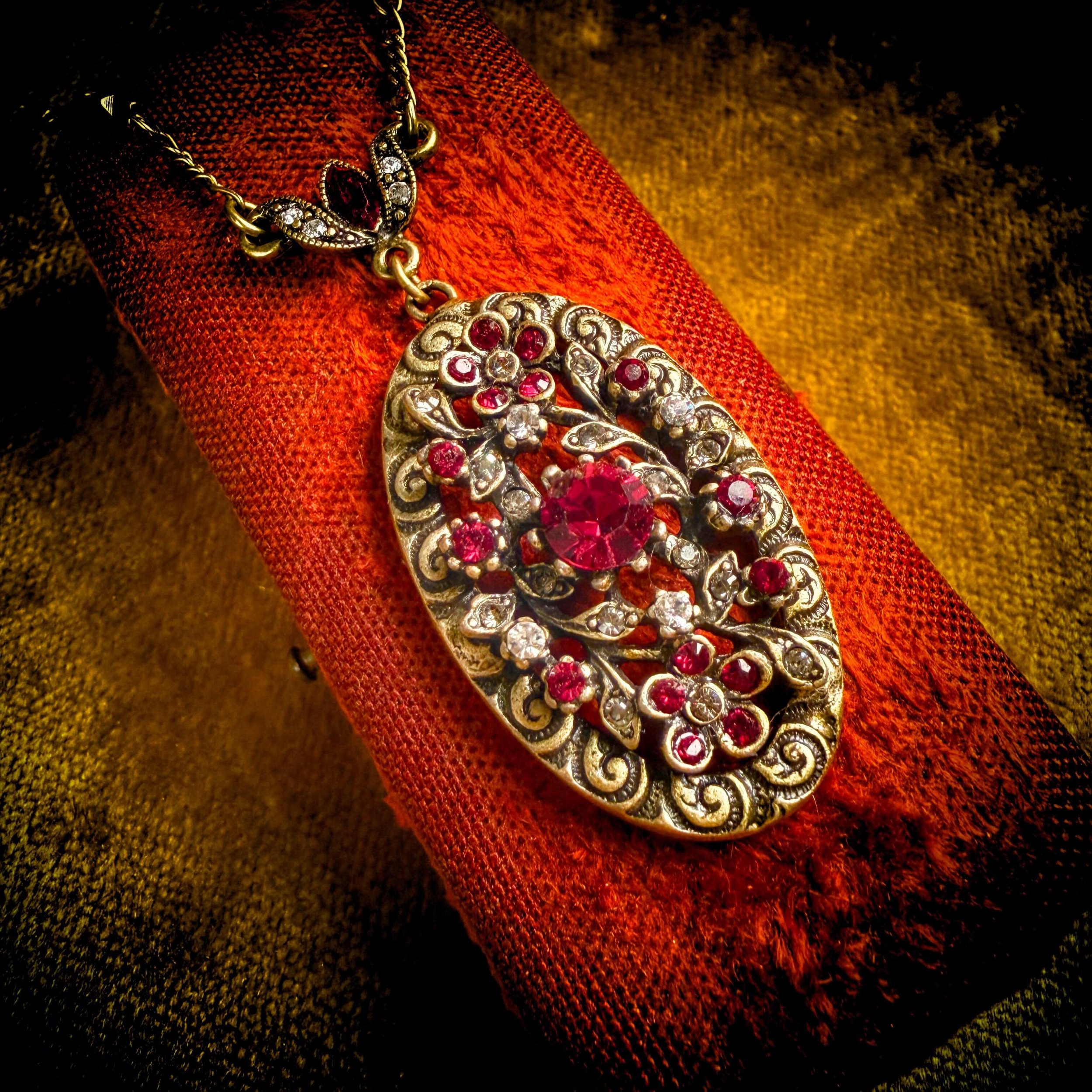 Victorian Garnet Floral Necklace 2.jpg