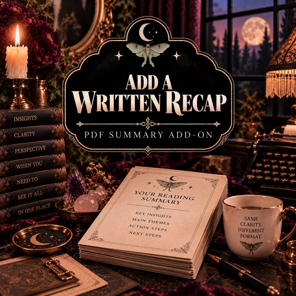 Add a Written Recap | PDF Summary Add-On