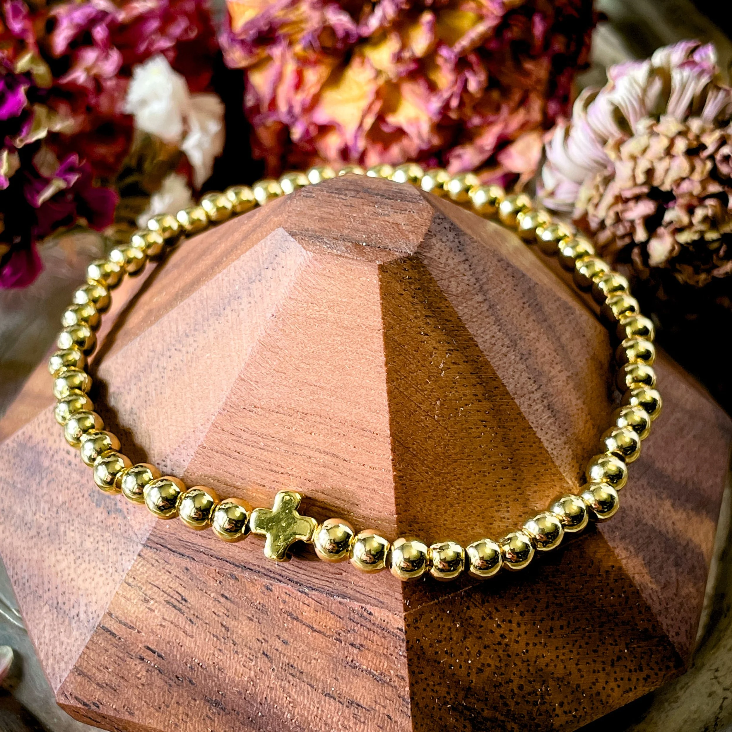 Faithline Gold Bead Bracelet 1.jpg