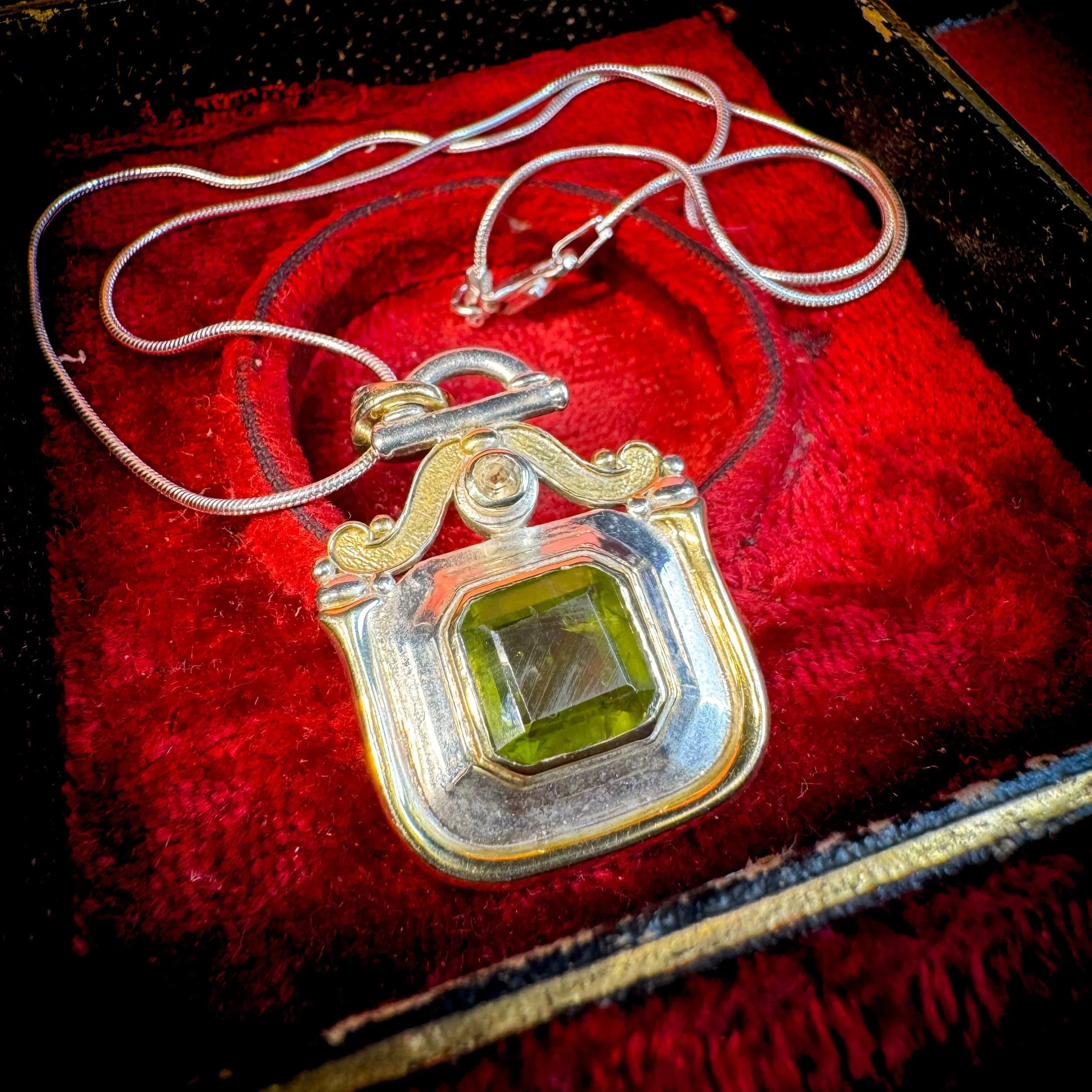 Sterling Silver Peridot Pendant 6.jpg