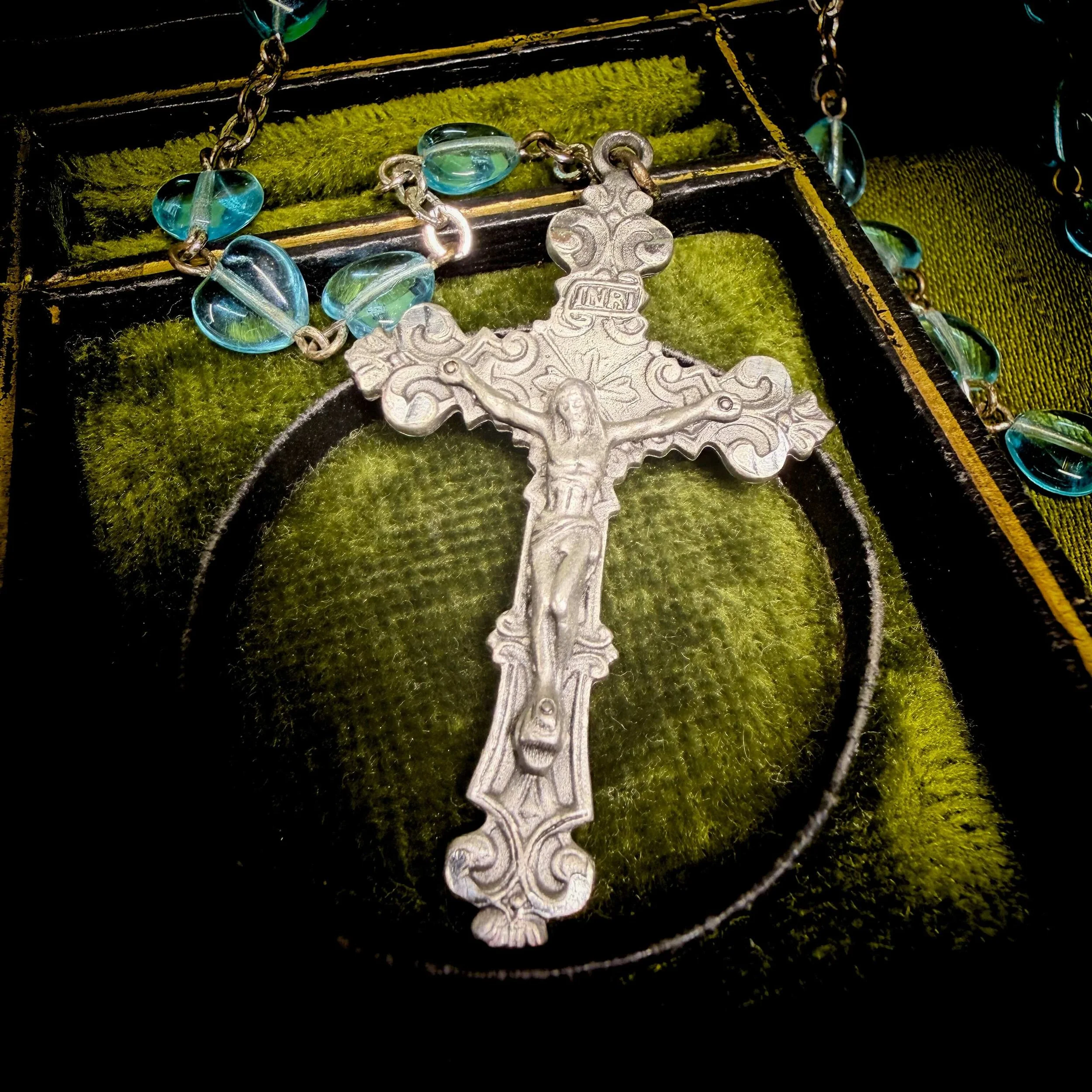 Lourdes Rosary Blue Heart Beads 18.jpg