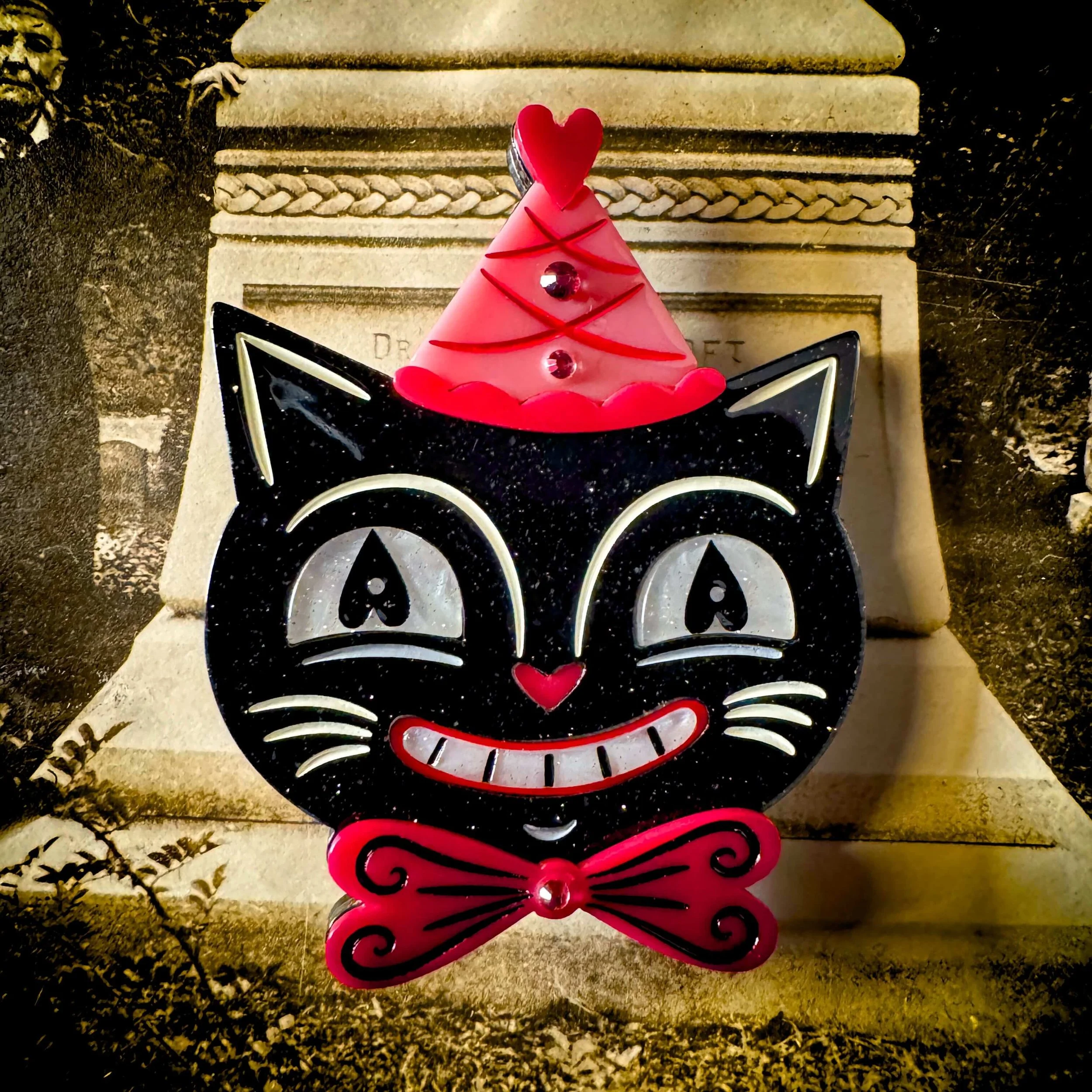 Sweetheart Jack Brooch by Johanna Parker x Lipstick & Chrome