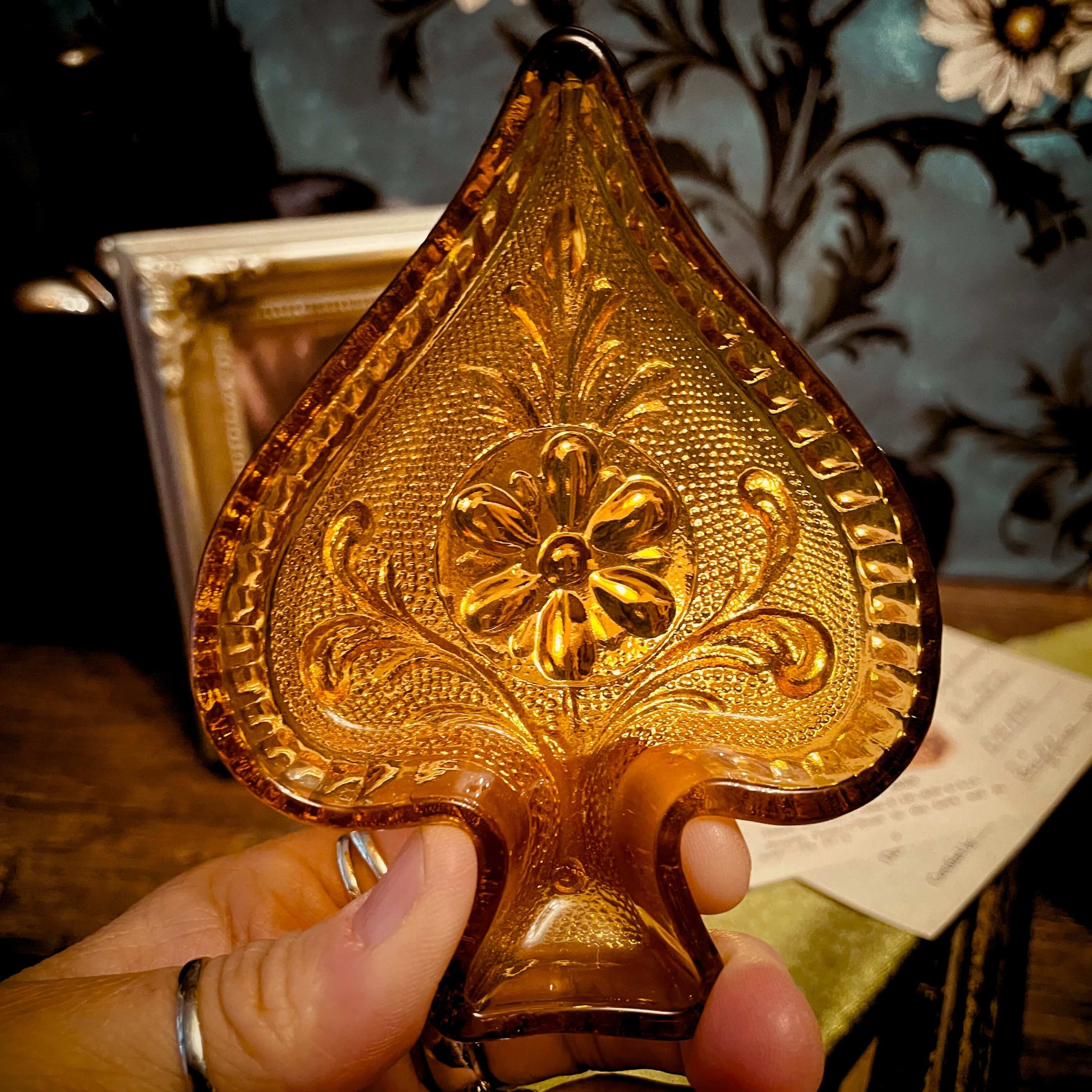 Indian Glass Spade Tray.jpg
