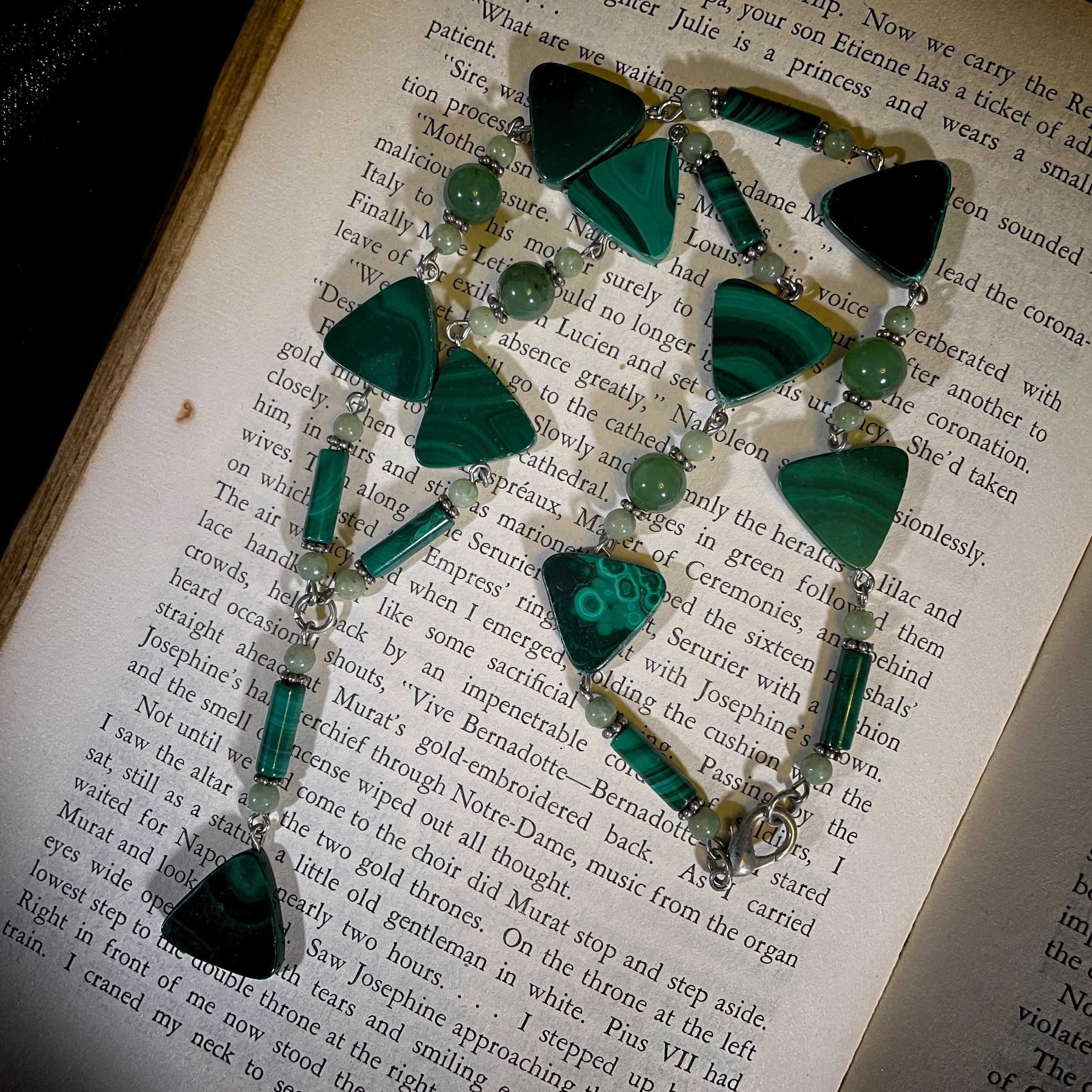 Malachite Necklace 18 inch - 3.jpg