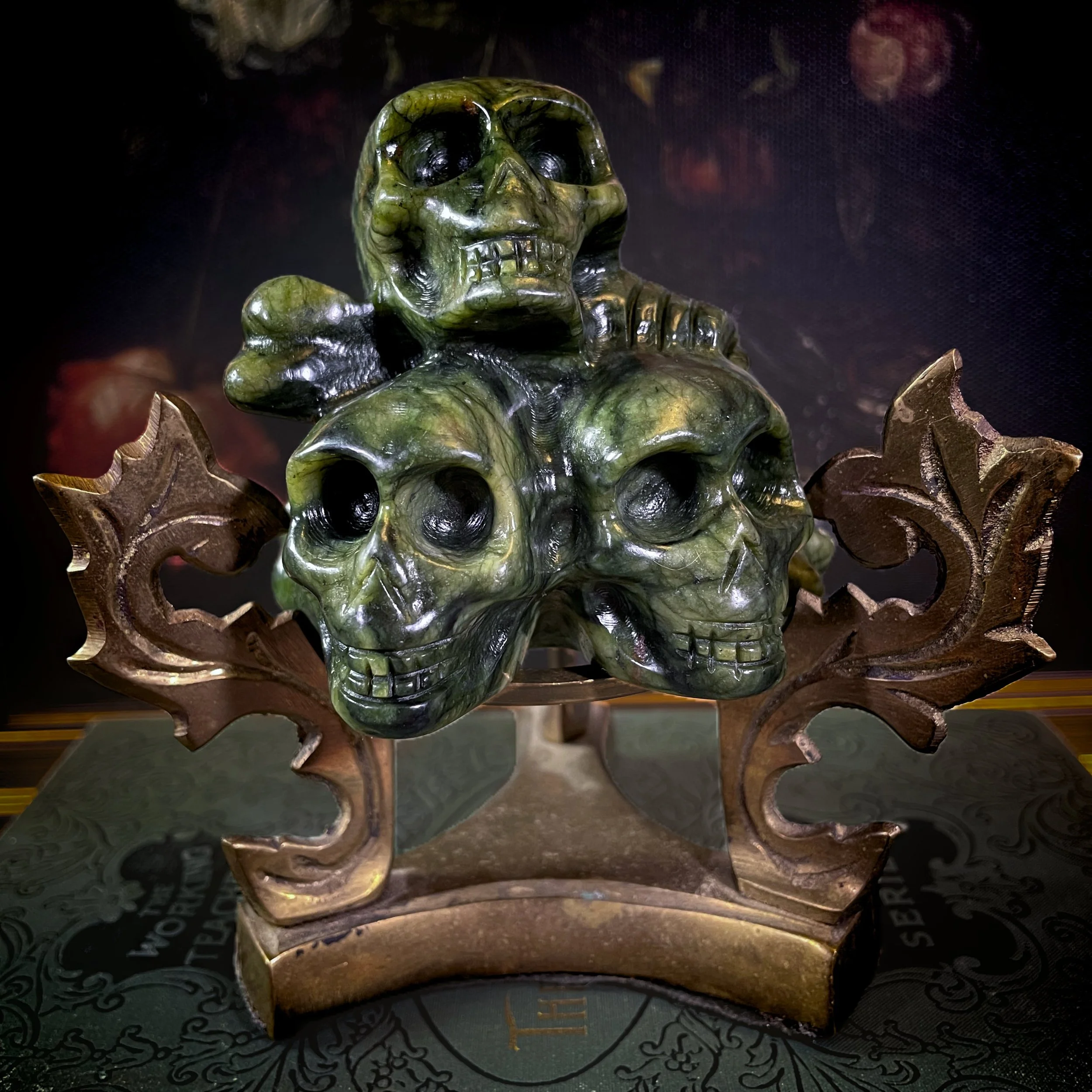 Triple Skull Guardian For Keeping The Nonsense Away