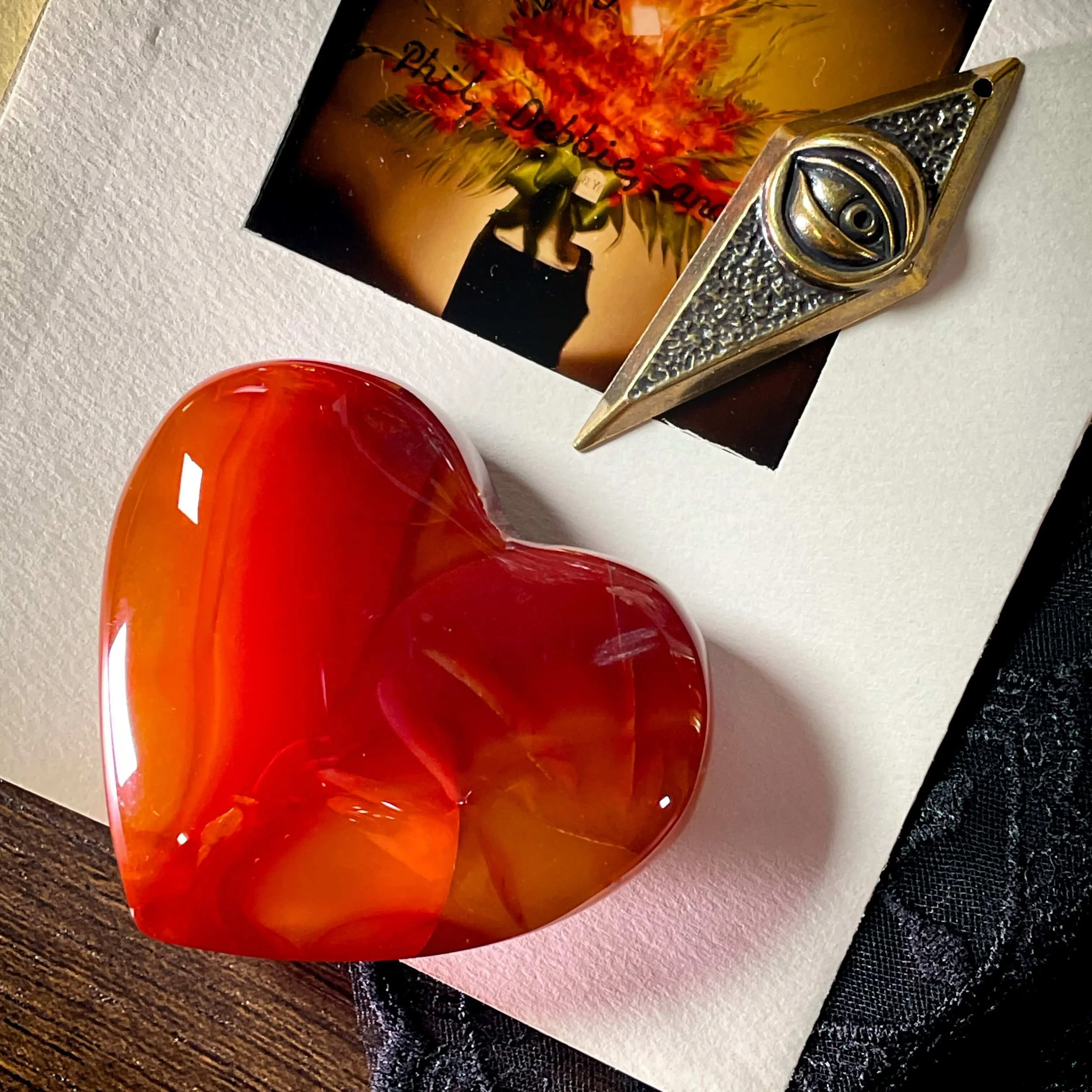 Carnelian Heart – Passion, Creativity & Courage