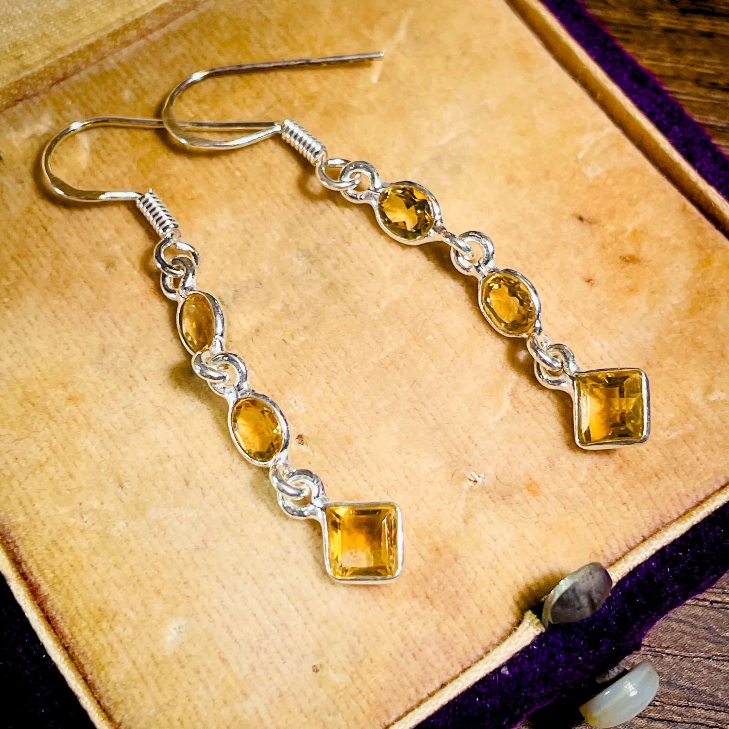 Citrine Earrings – For Visibility & Creative Momentum