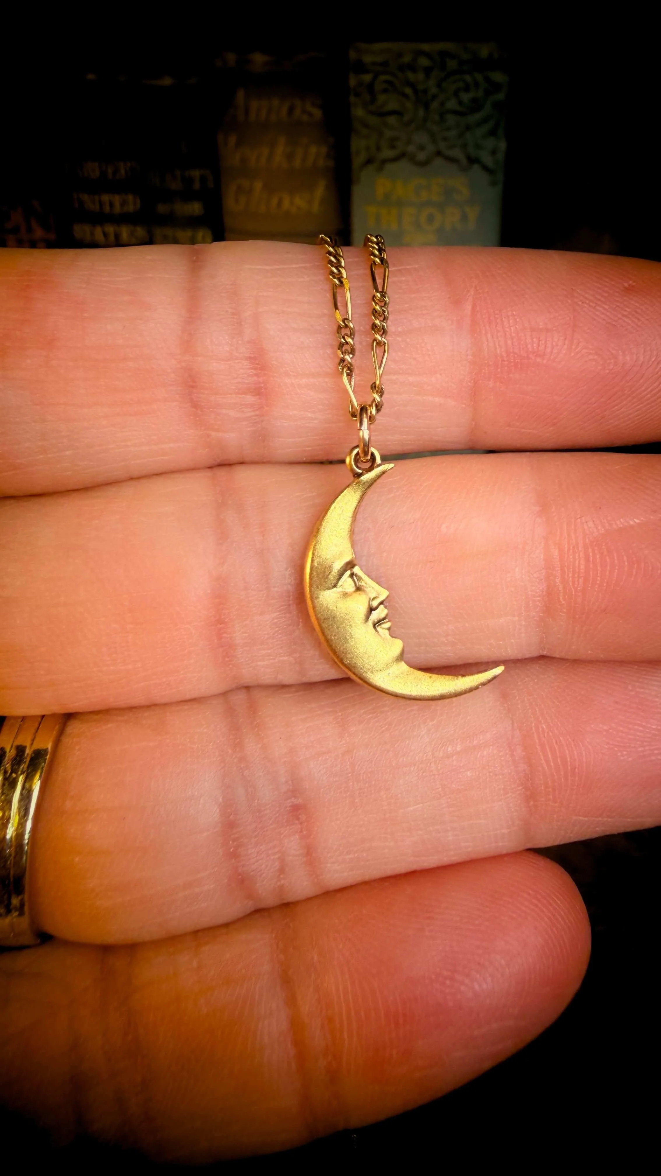 Gold Crescent Moon Necklace 3.jpg