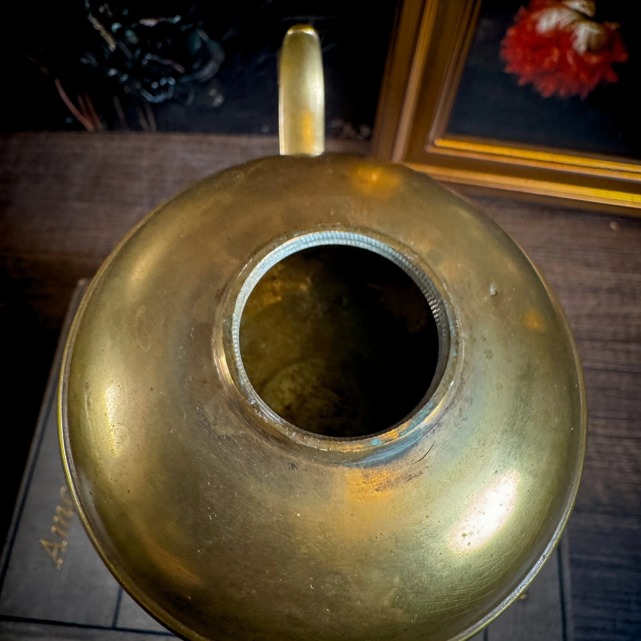 Vintage Brass Oil Lamp 3.jpg