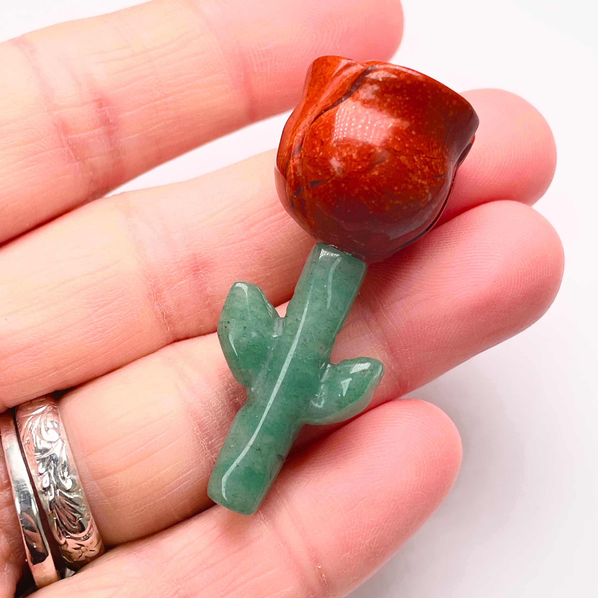 Red Jasper & Green Aventurine Rose 4.jpg