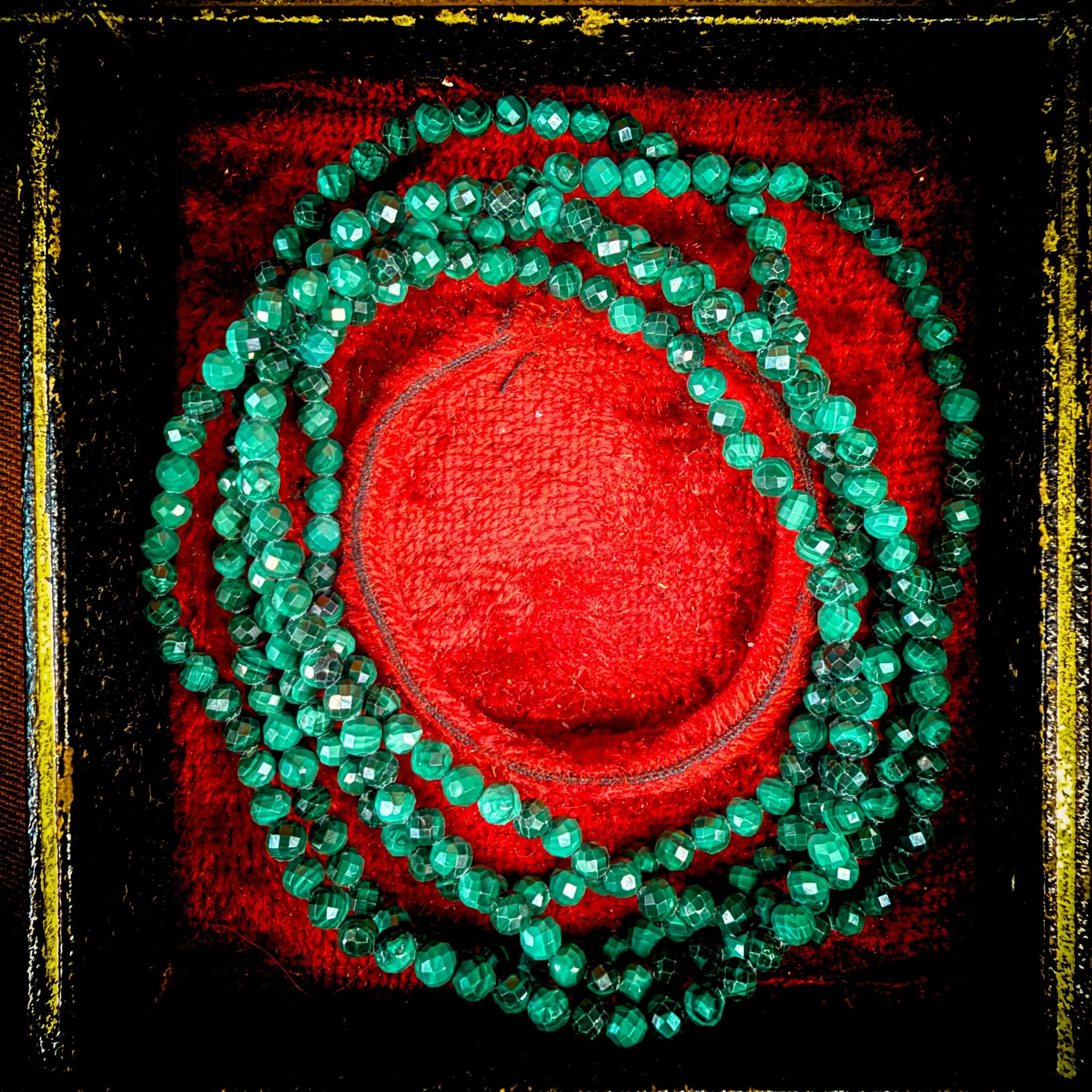3mm Malachite Faceted bracelet 7- 2.jpg