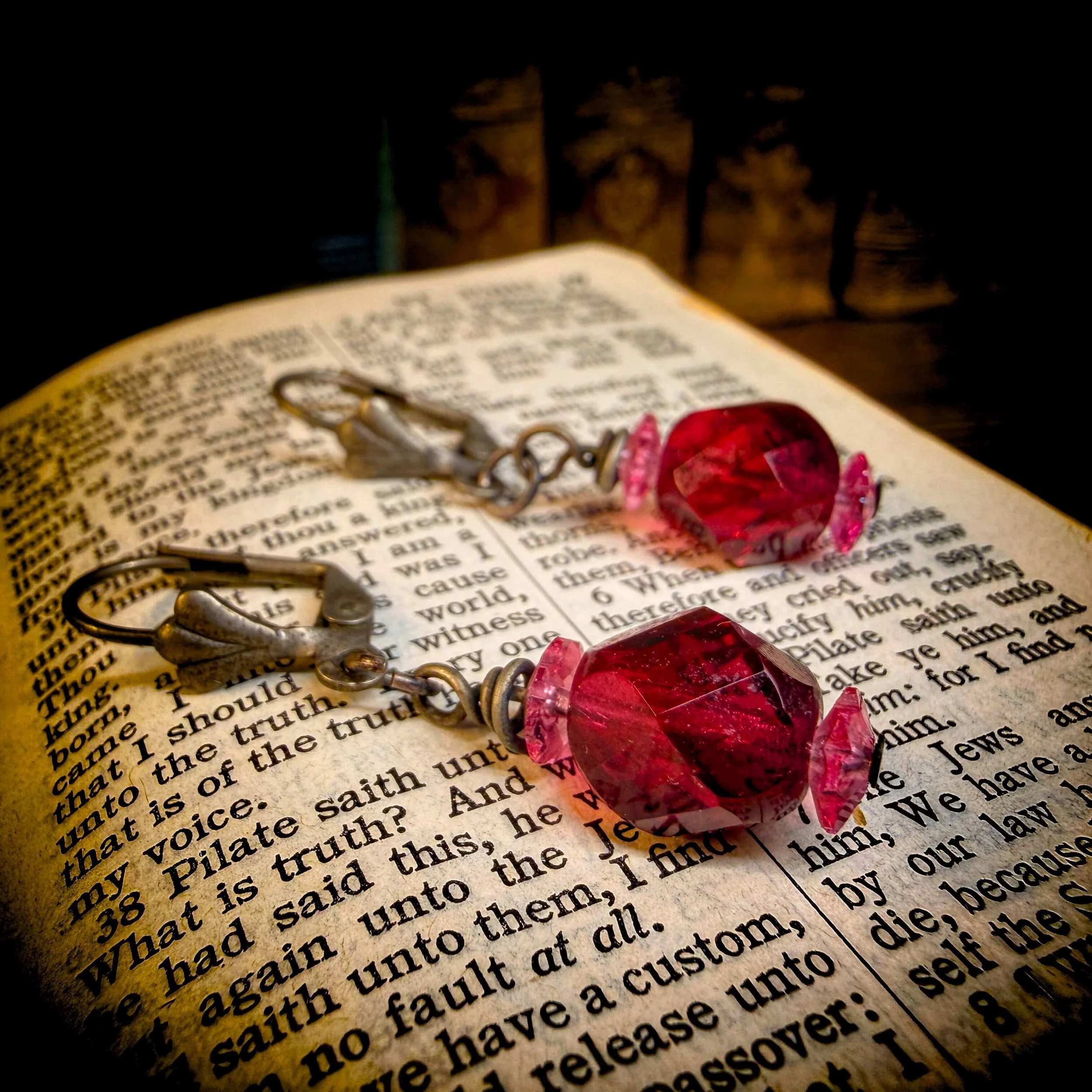 Red Bead Drop Earring 3.jpg