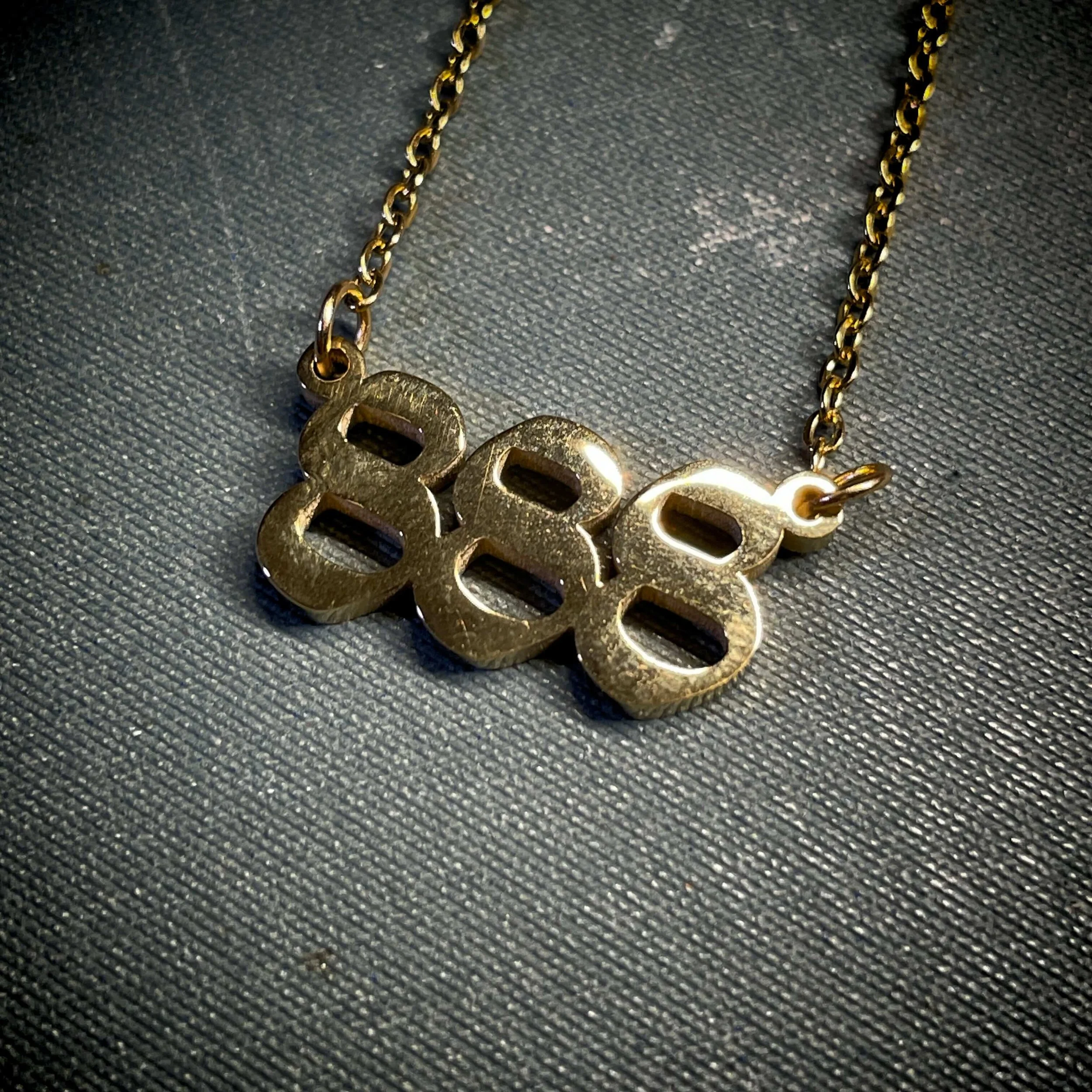 Angel Numbers Necklace | 18K Gold Plated Stainless Steel | Choose Your Number (111–999)