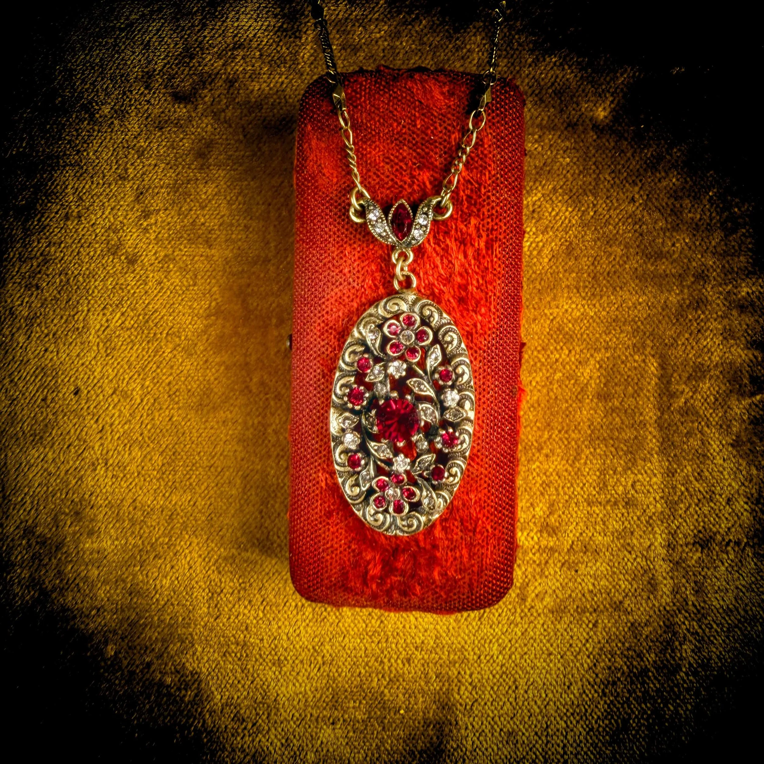 Victorian Garnet Floral Necklace 22.jpg