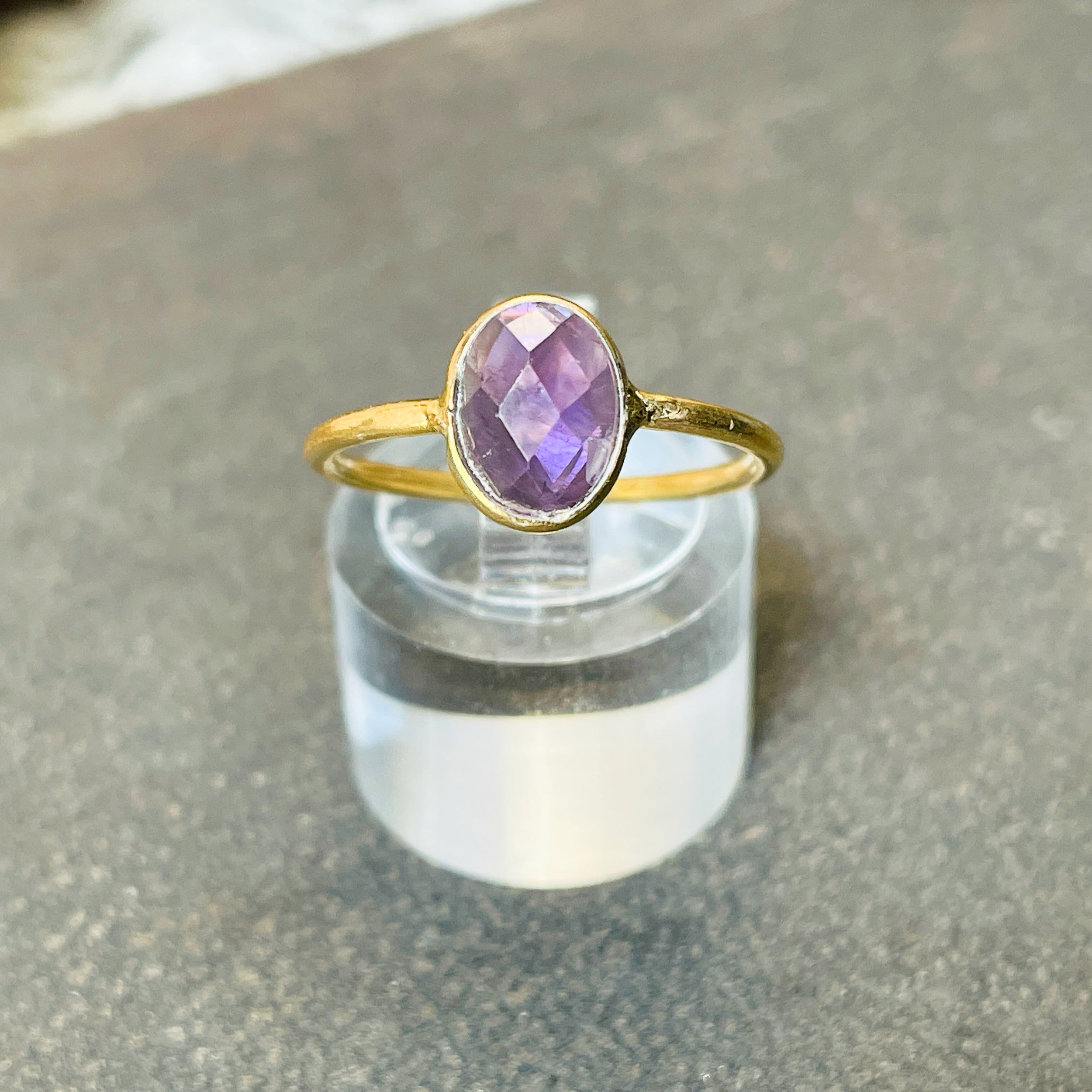 Delicate Gemstone Ring Amethyst Gold.jpg