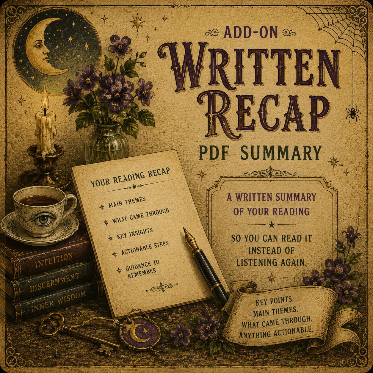Add a Written Recap | PDF Summary Add-On