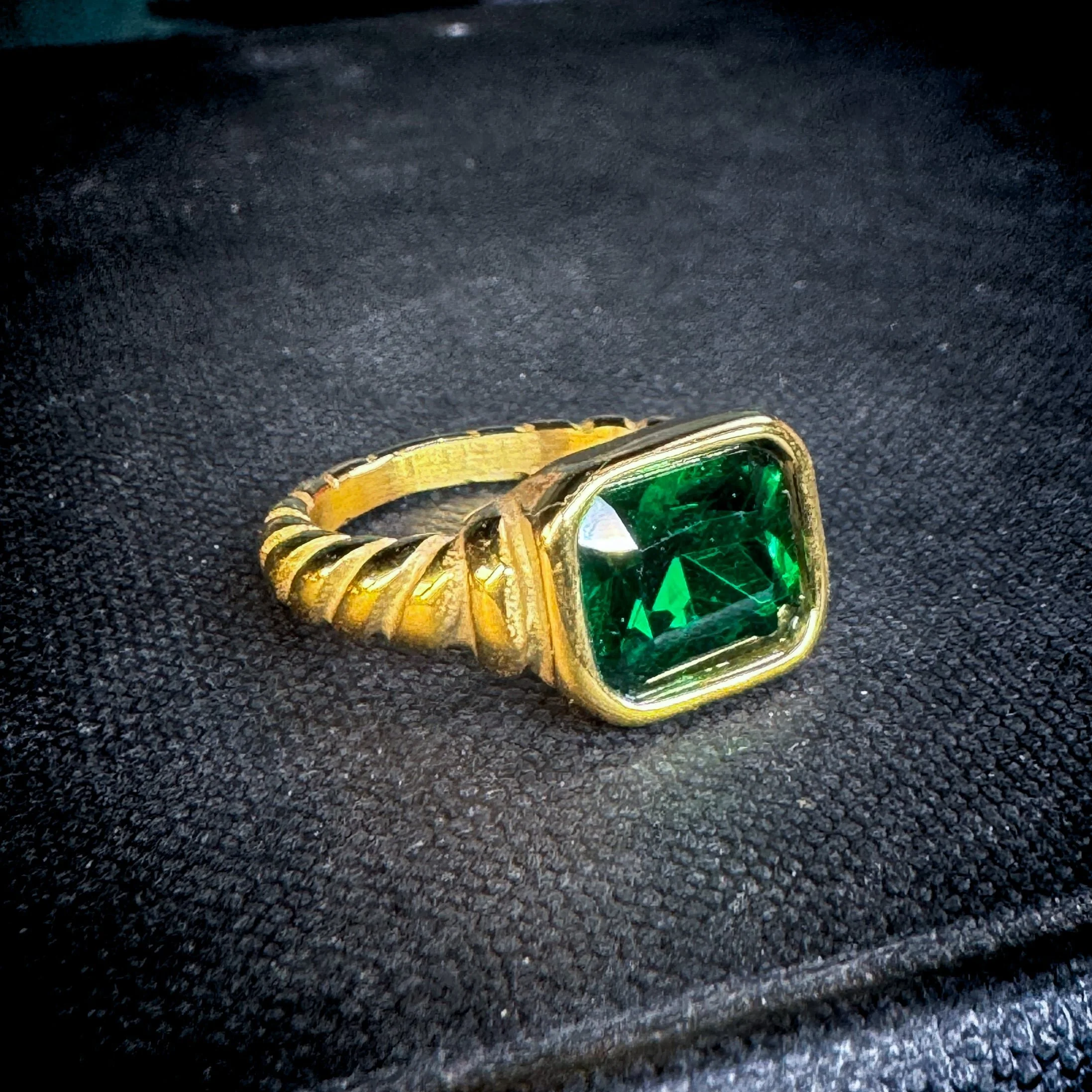 Green  Rectangle Stone Ring.jpg