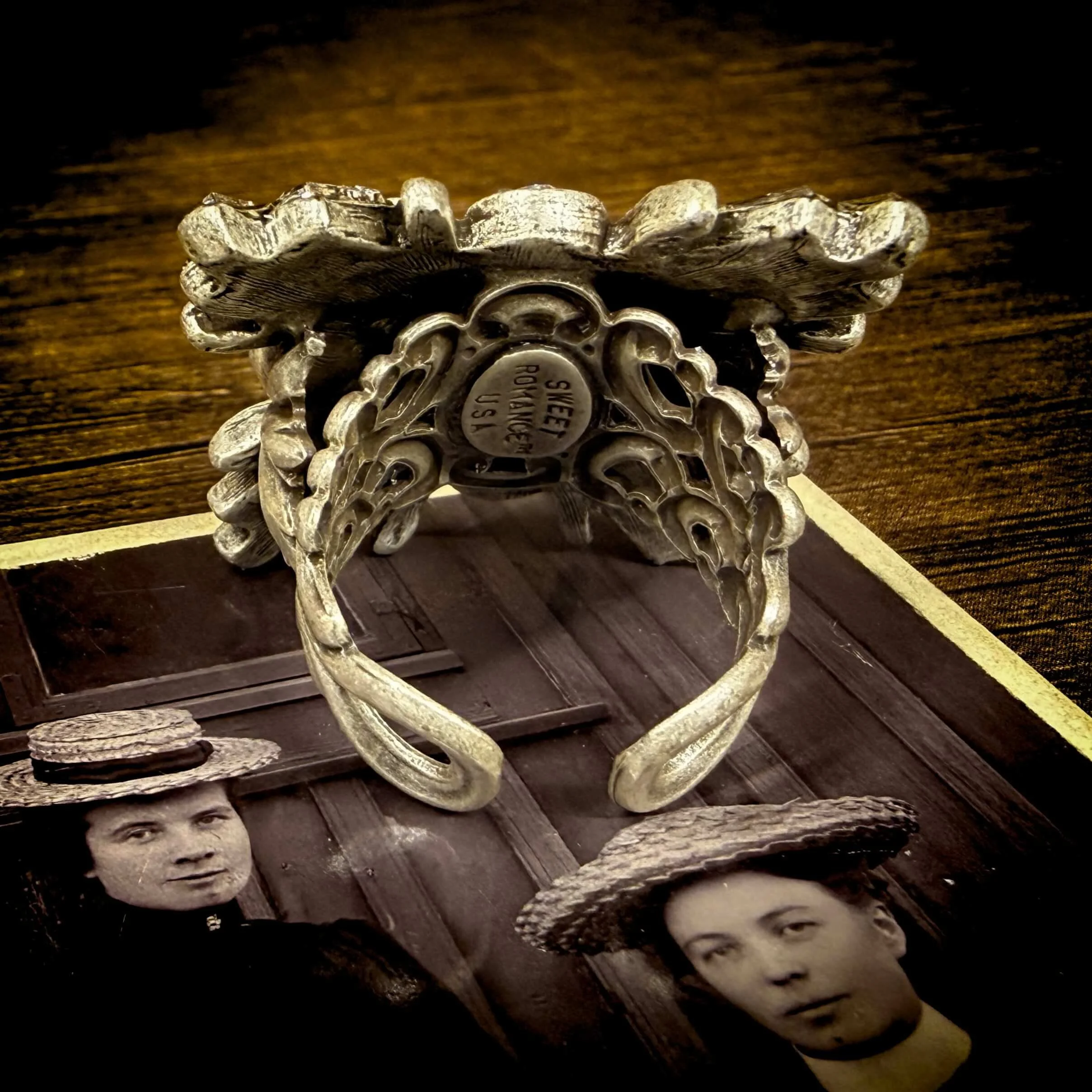 Art Deco Geometric Star Silver Ring  4.jpg