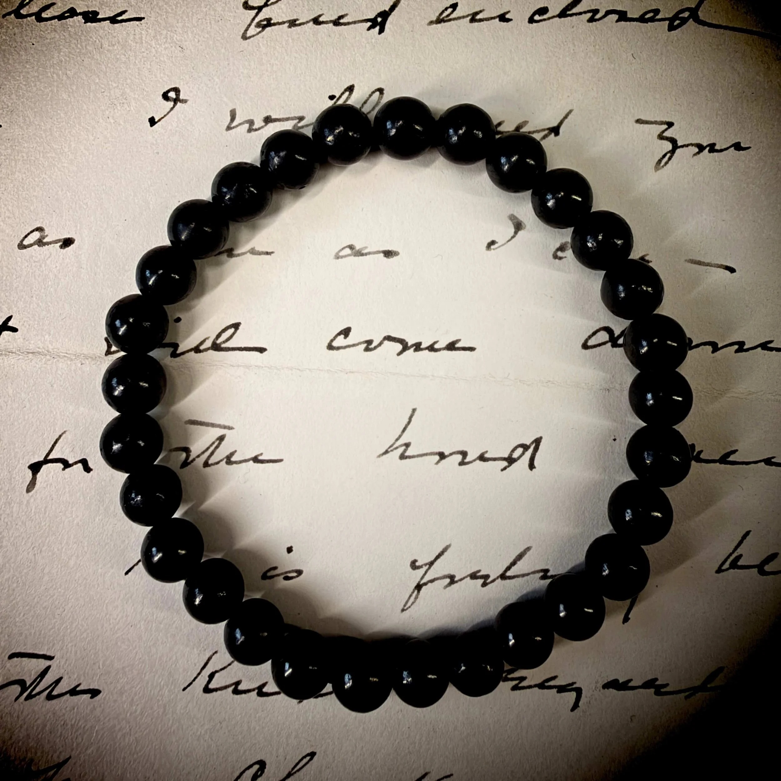 6mm Shungite bracelet - 6.5-5.jpg