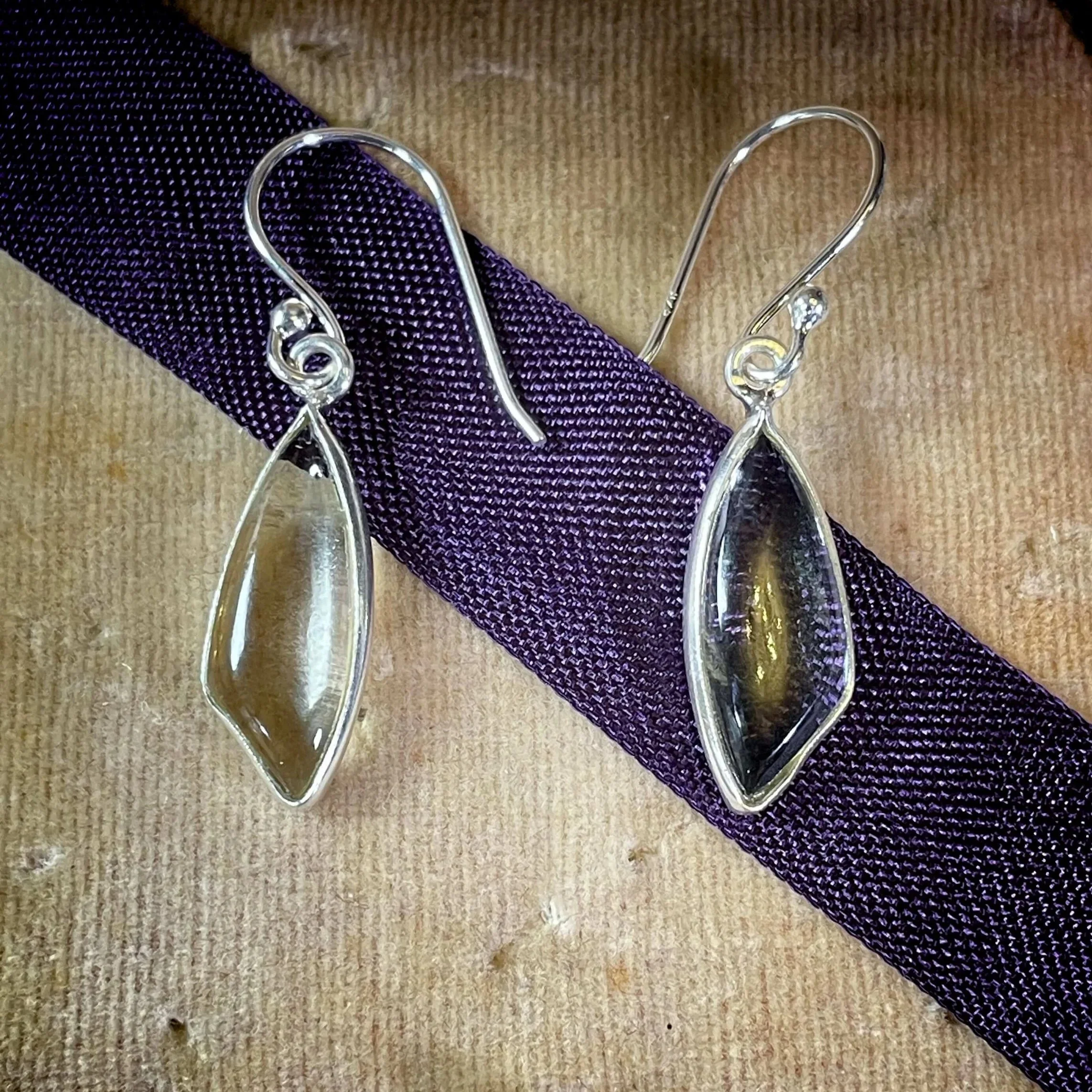 Clear Quartz Earrings For Clear Thinking