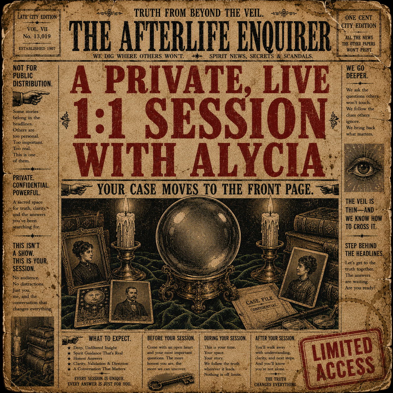 The Portal — Live 1:1 Psychic Session
