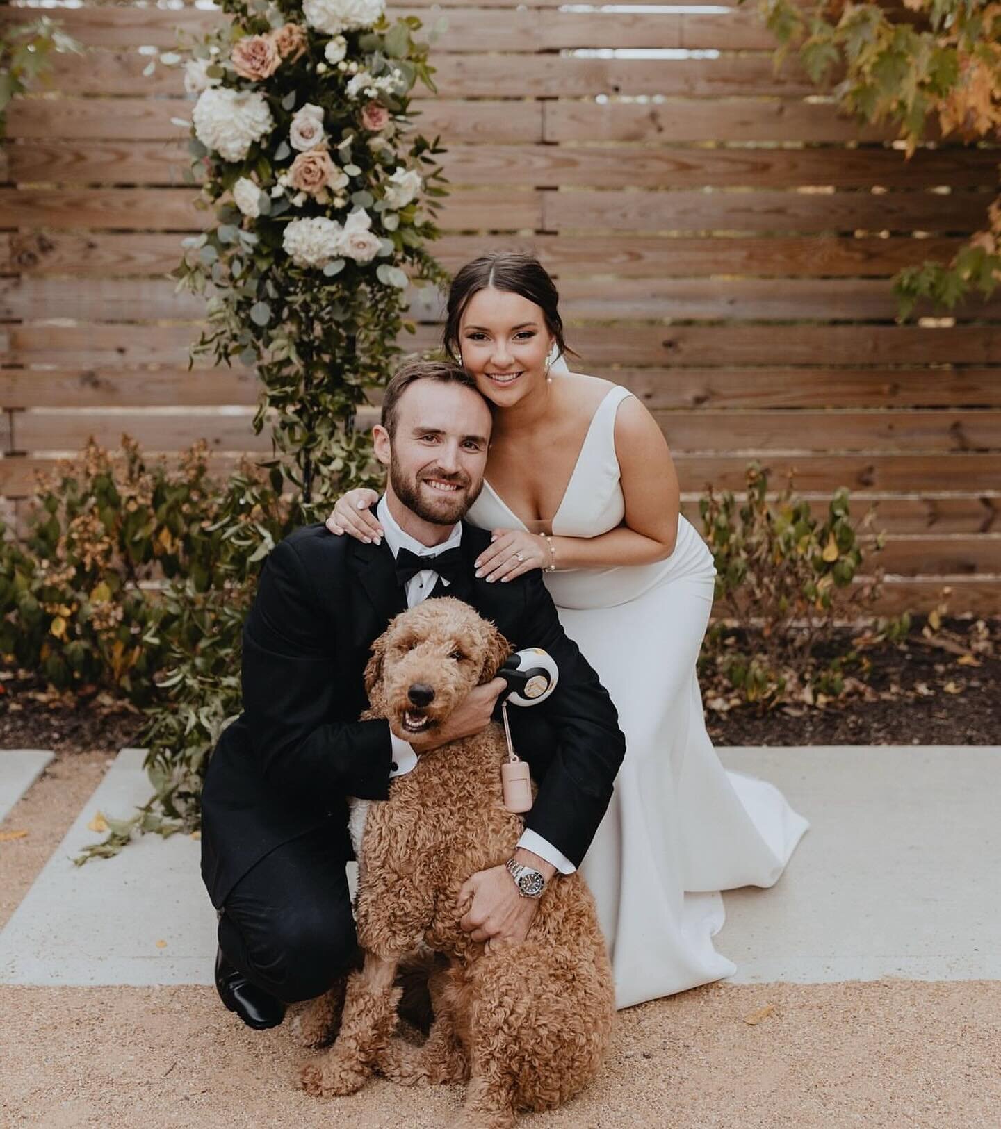 And the three of them lived happily ever aft-FUR 💍🐾❤️

We love seeing the excitement on all the sweet fur babies faces when their parents get married! 

Schedule your private tour of @thefirehousekc today to begin planning your biggest day&hellip;b