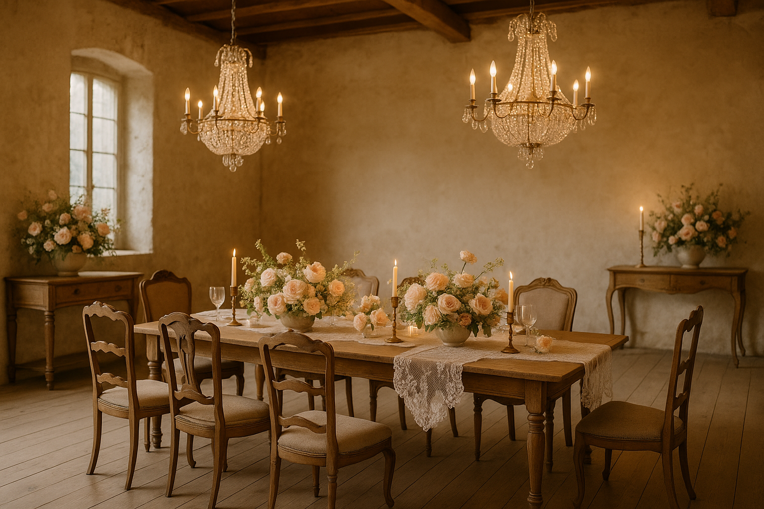 How to Style a Vintage Wedding Venue
