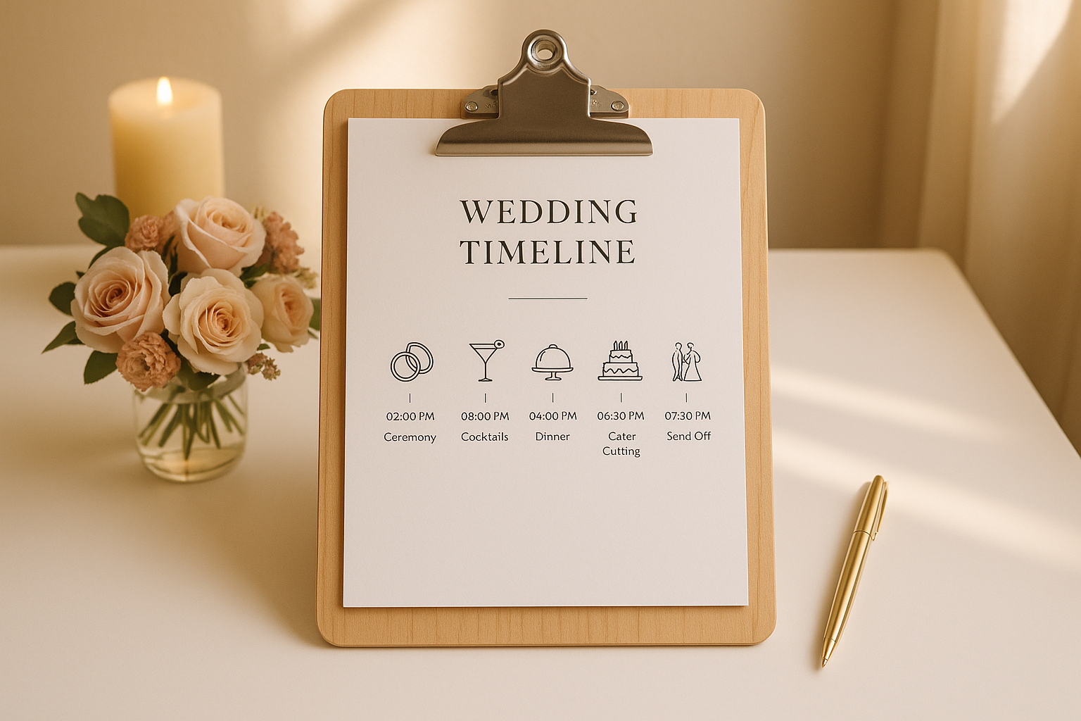 Wedding Timeline Generator