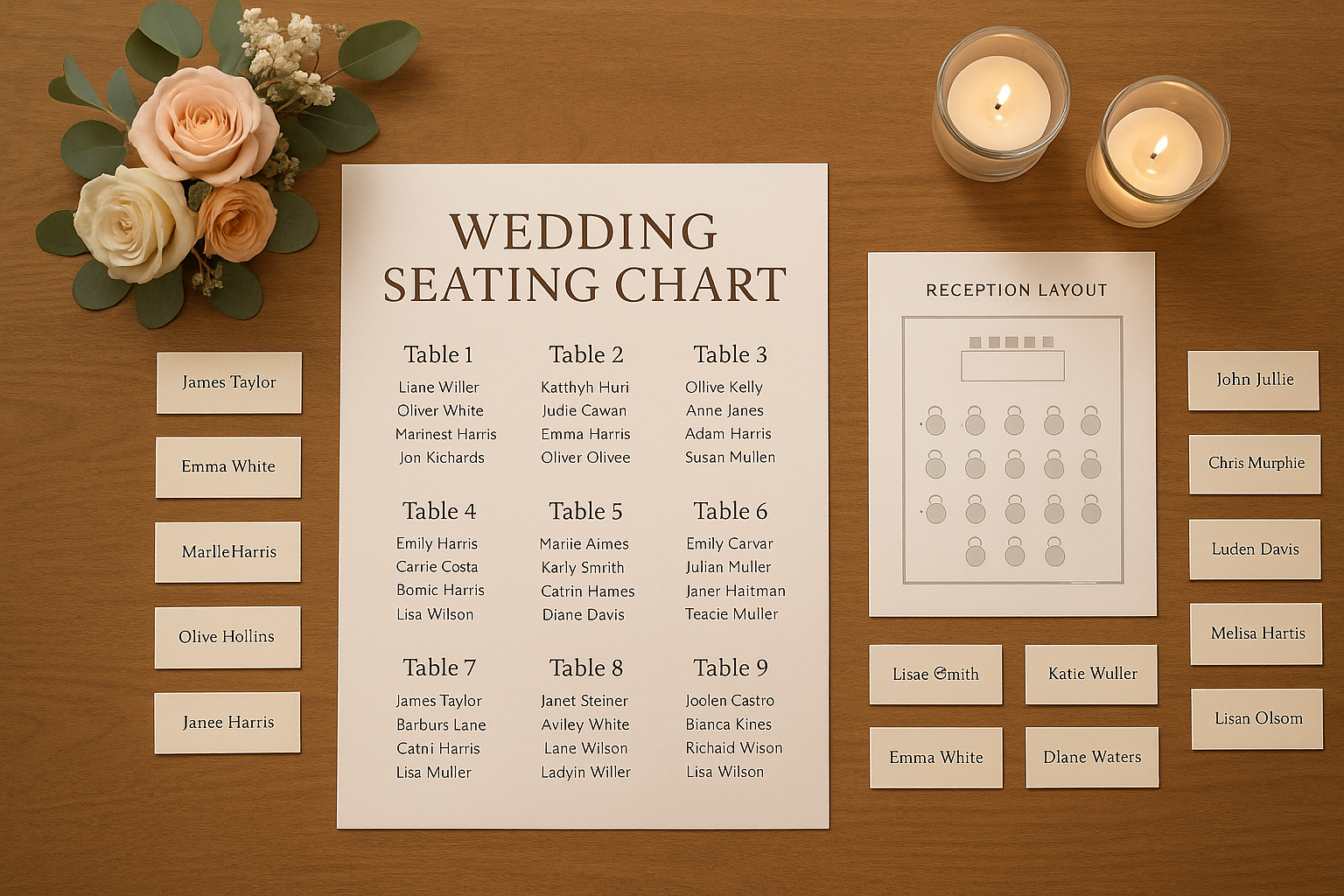 Ultimate Guide to Wedding Seating Charts