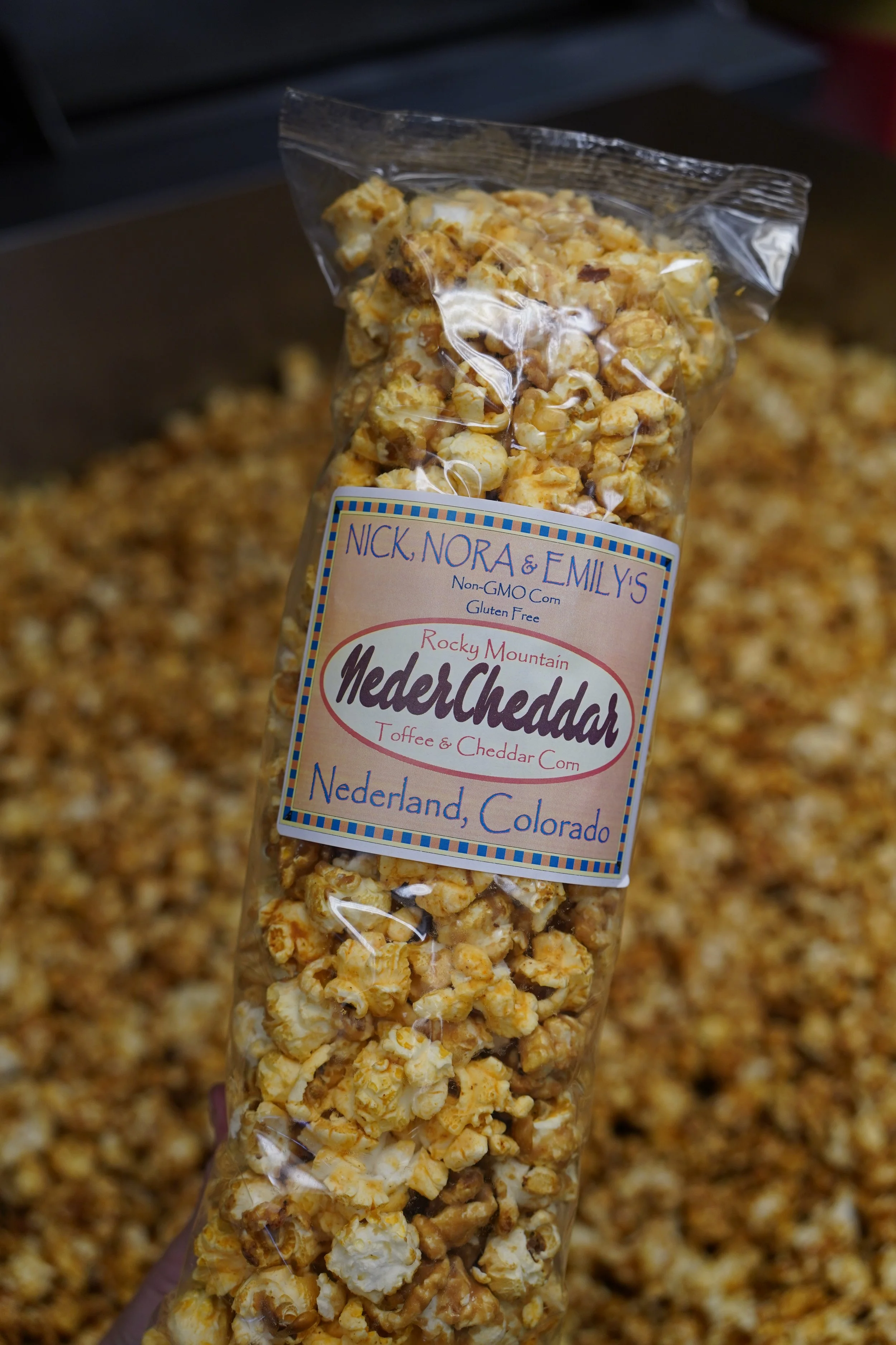 Close Up of NedarCheddar Bag